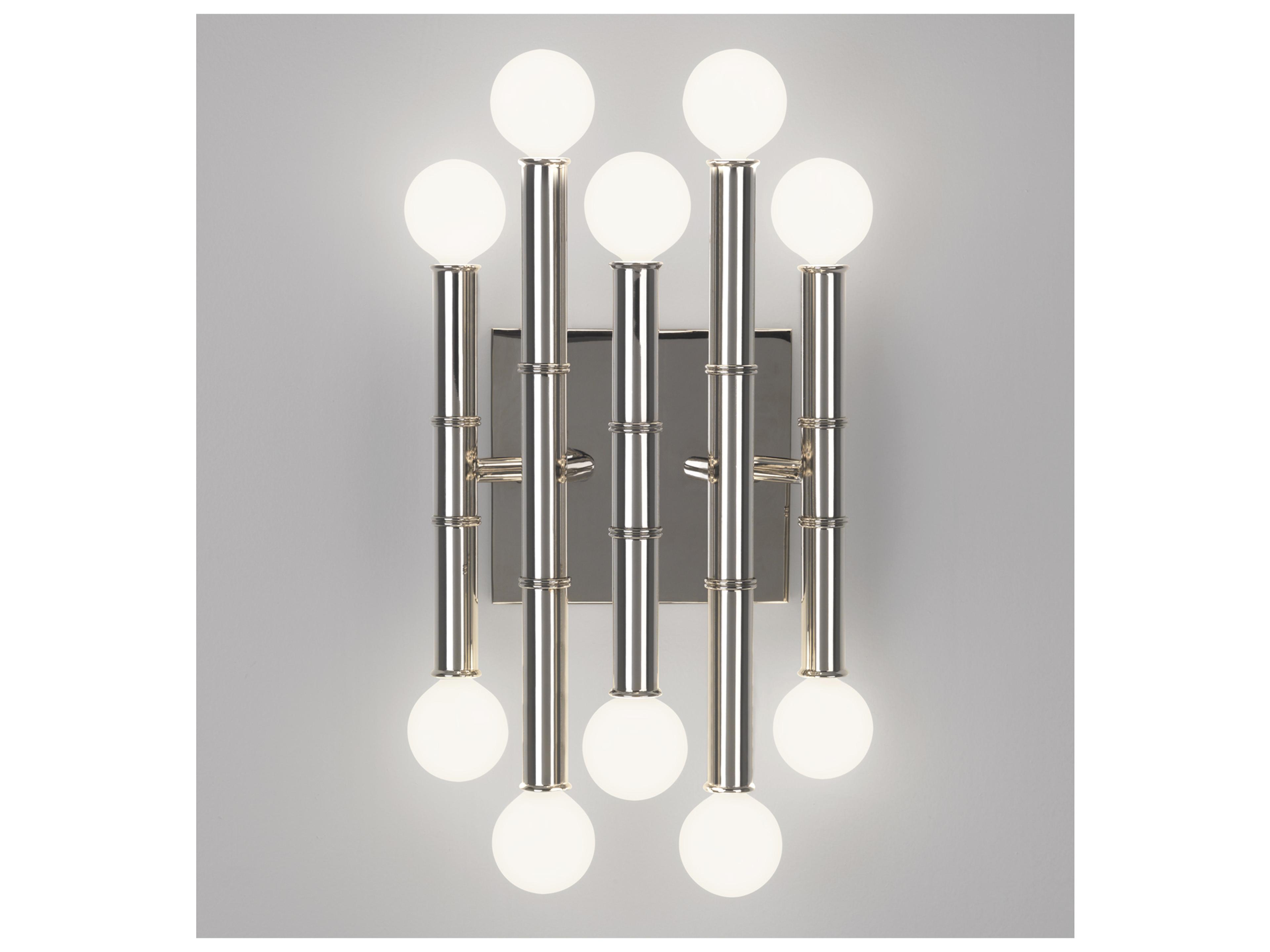 Jonathan Adler Meurice Nickel Wall Sconce