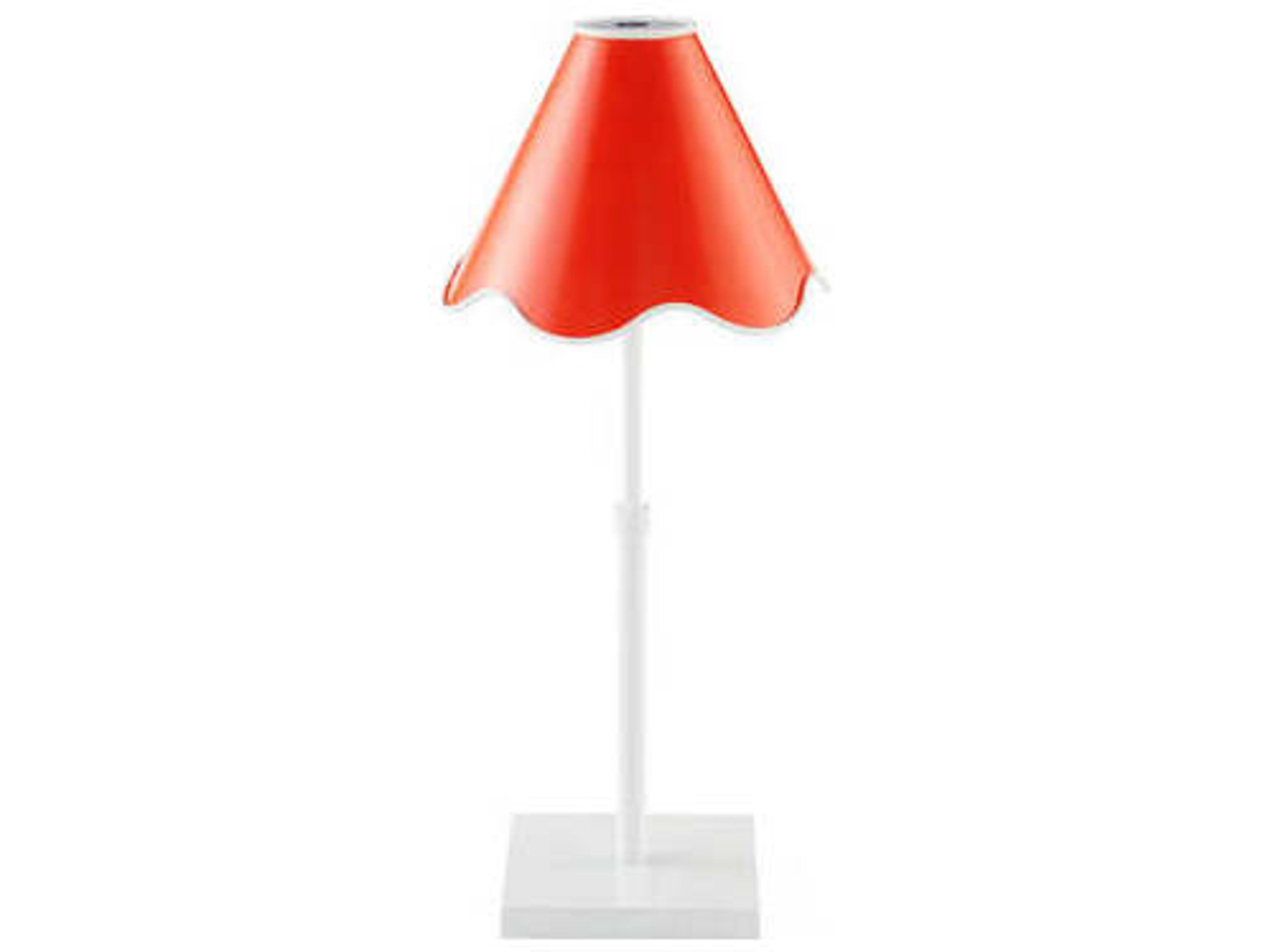 Jonathan Adler Ripple Orange Table Lamp