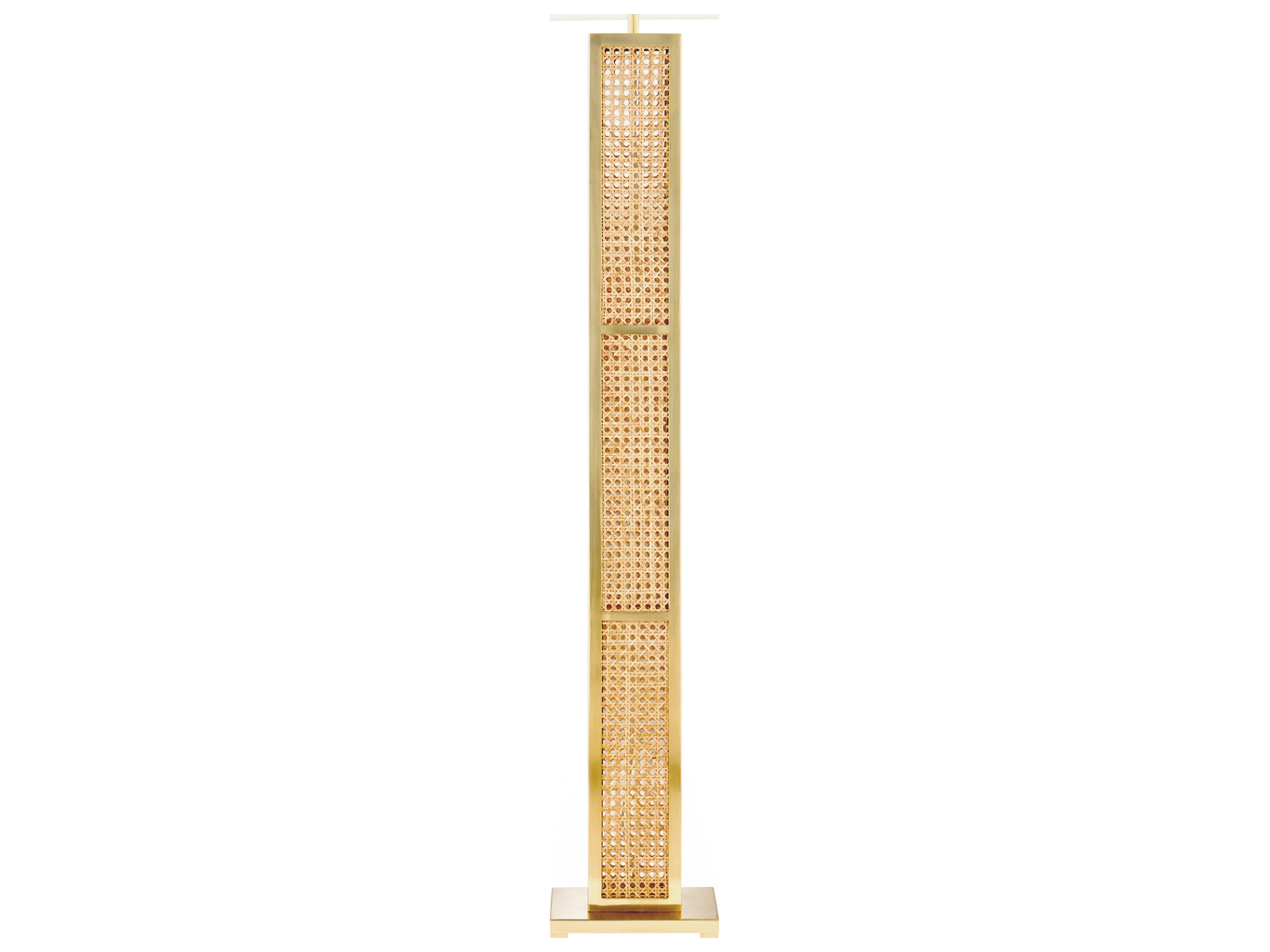 Jonathan Adler Bellport Brass Floor Lamp