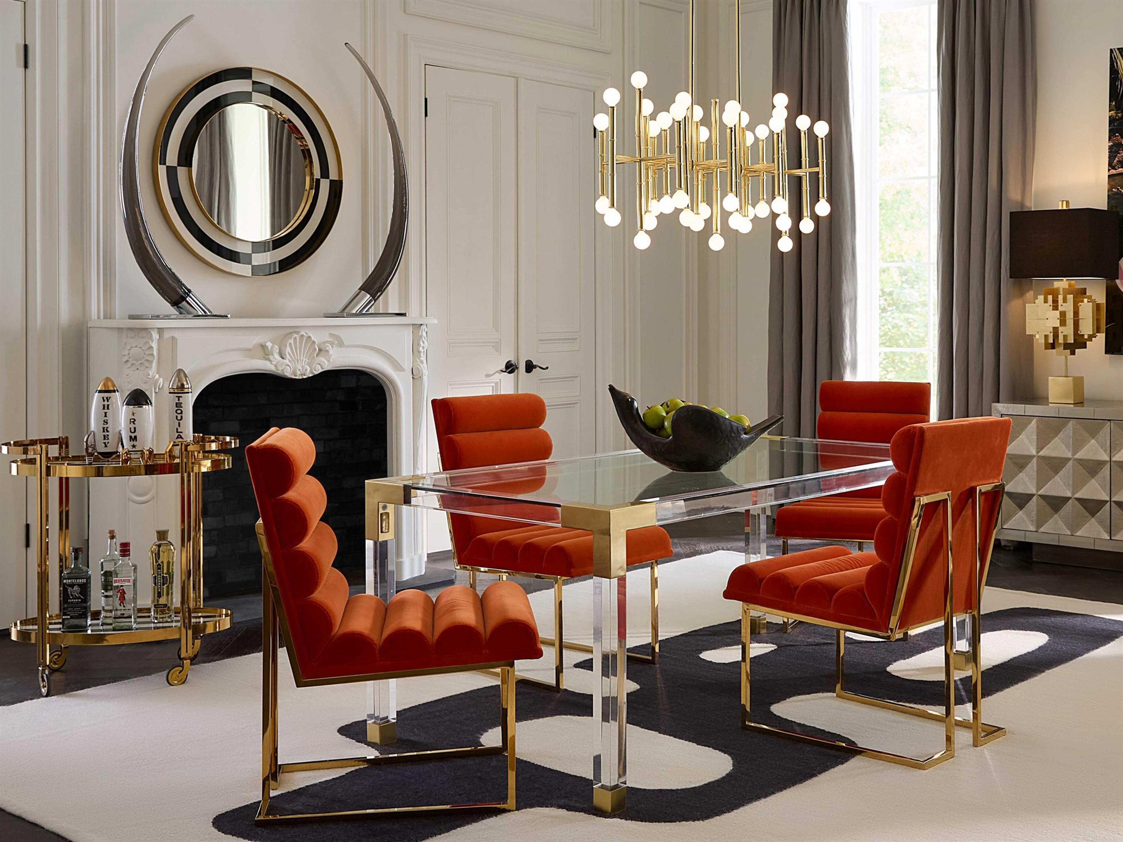 Jonathan Adler Goldfinger Dining Room Set