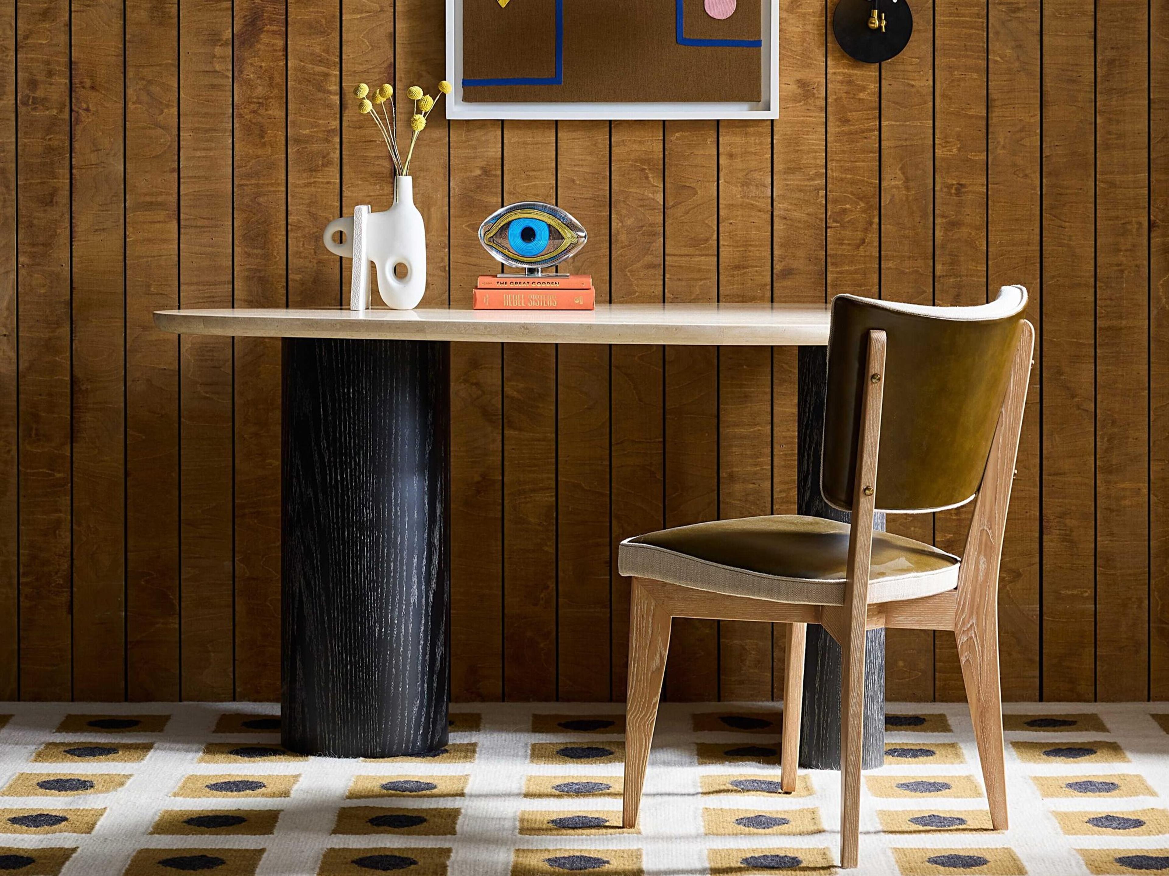 Jonathan Adler Oeuf Brown Home Office Set