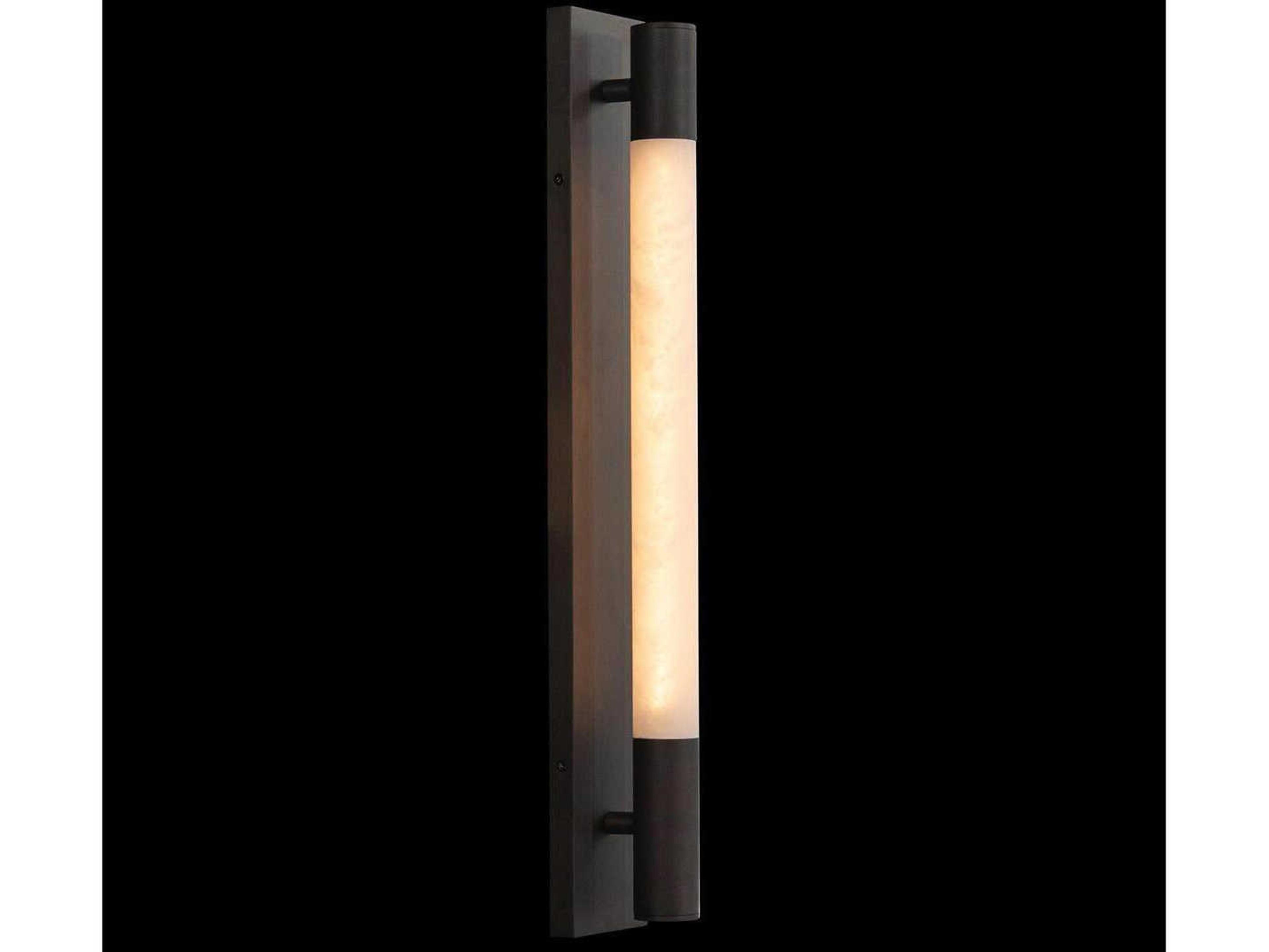 John Richard Luca 1-Light Dark Bronze Wall Sconce