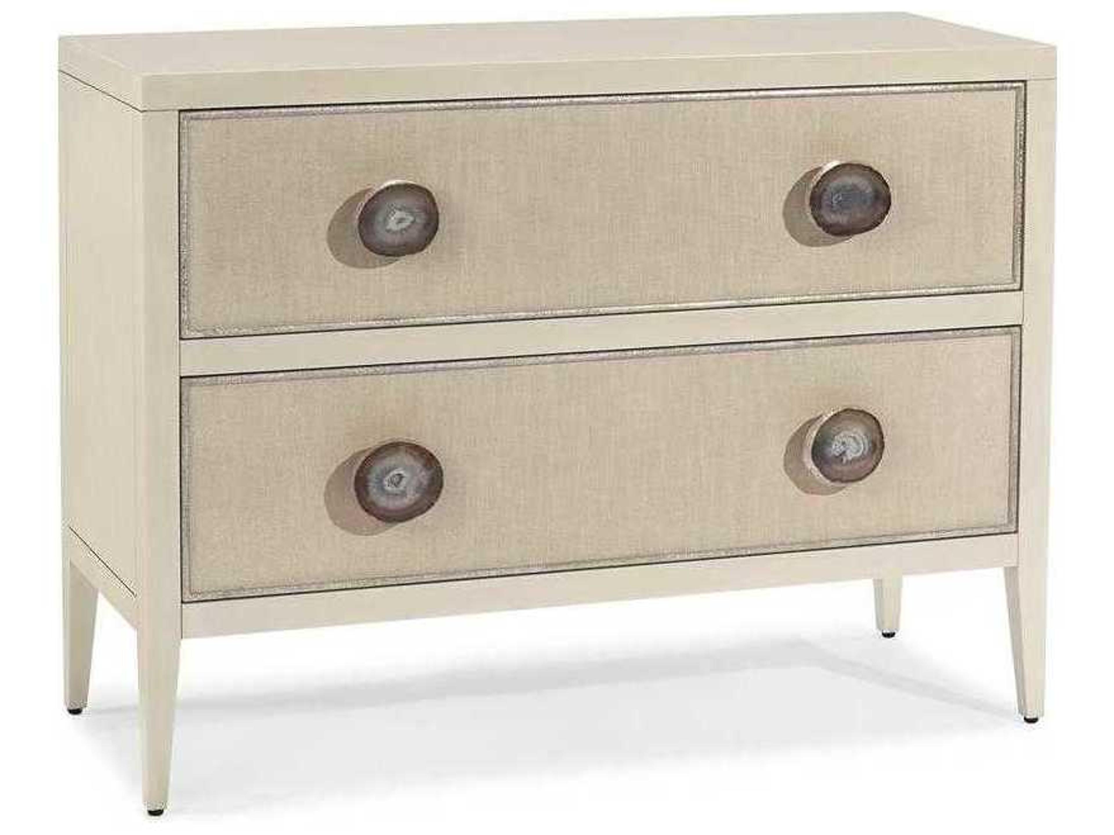 John Richard Marais 3-Drawers White Dresser