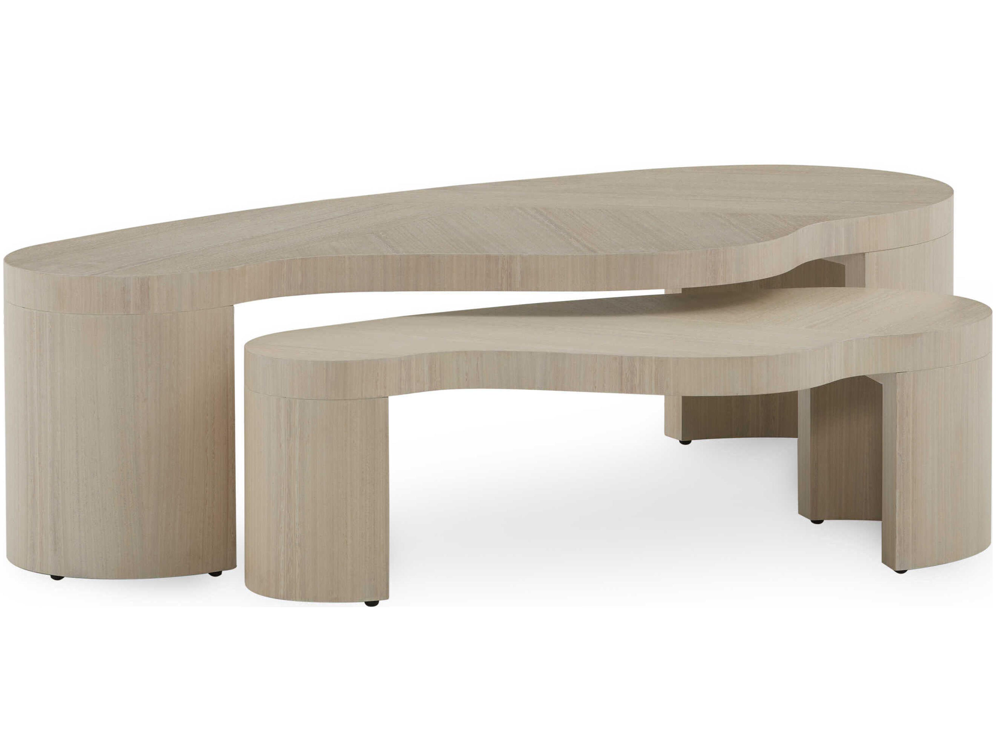 John Richard Aeros Wood White Washed Coffee Table