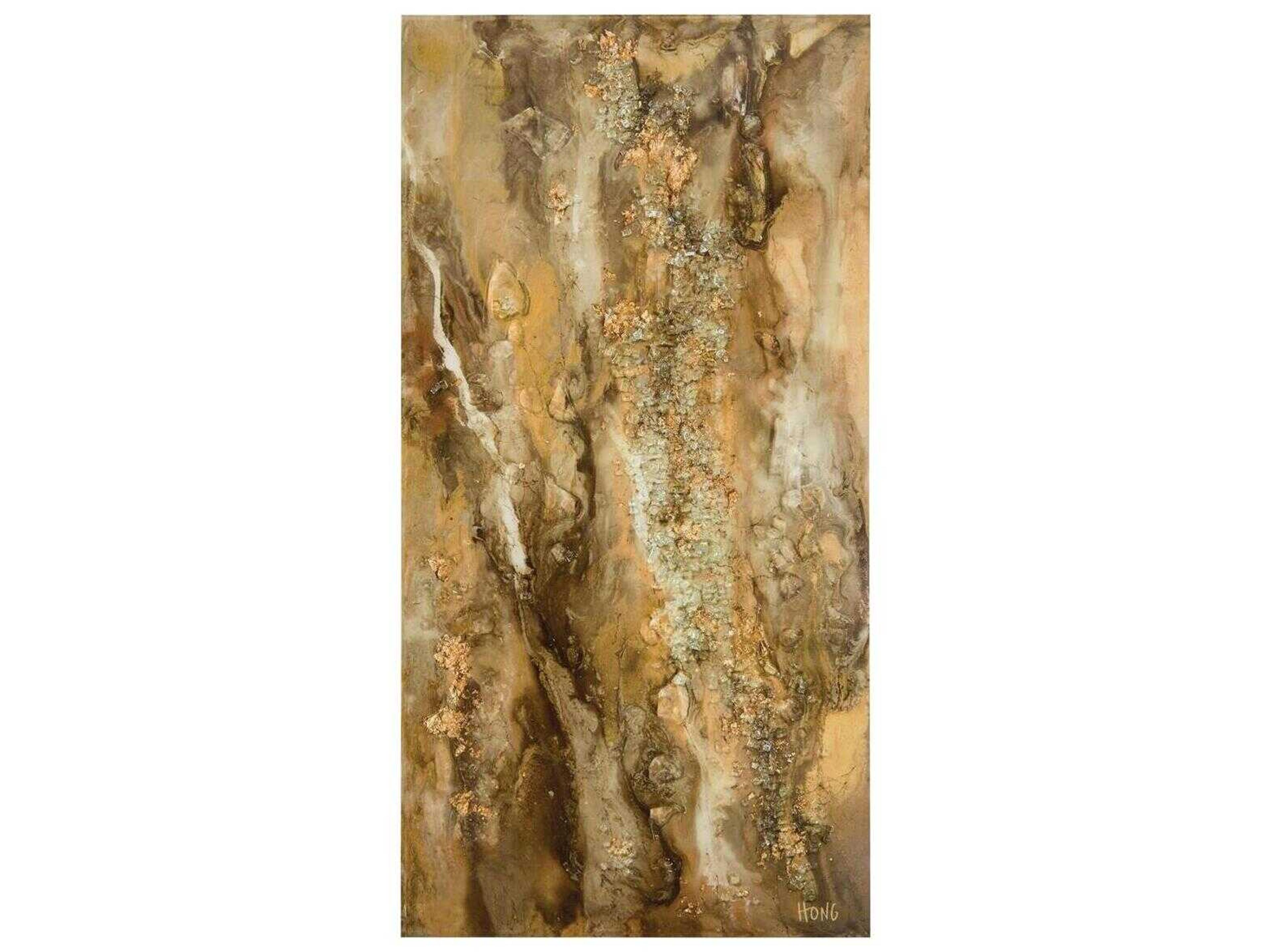 John Richard Mary Hong's Radiant Earth-II Glass Wall Art