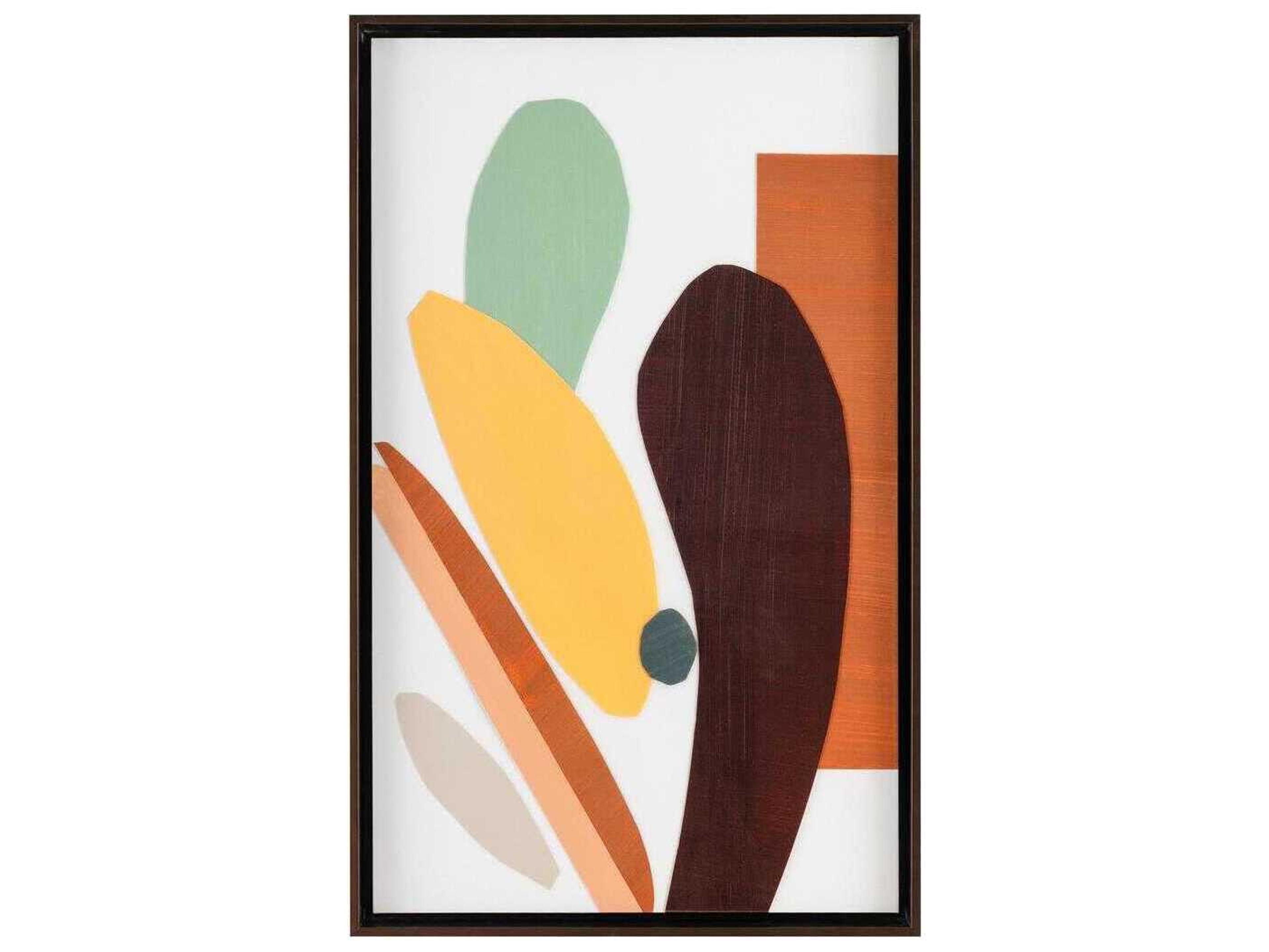 John Richard Jackie Ellens's Shapes-In Rhythm-III Wall Art