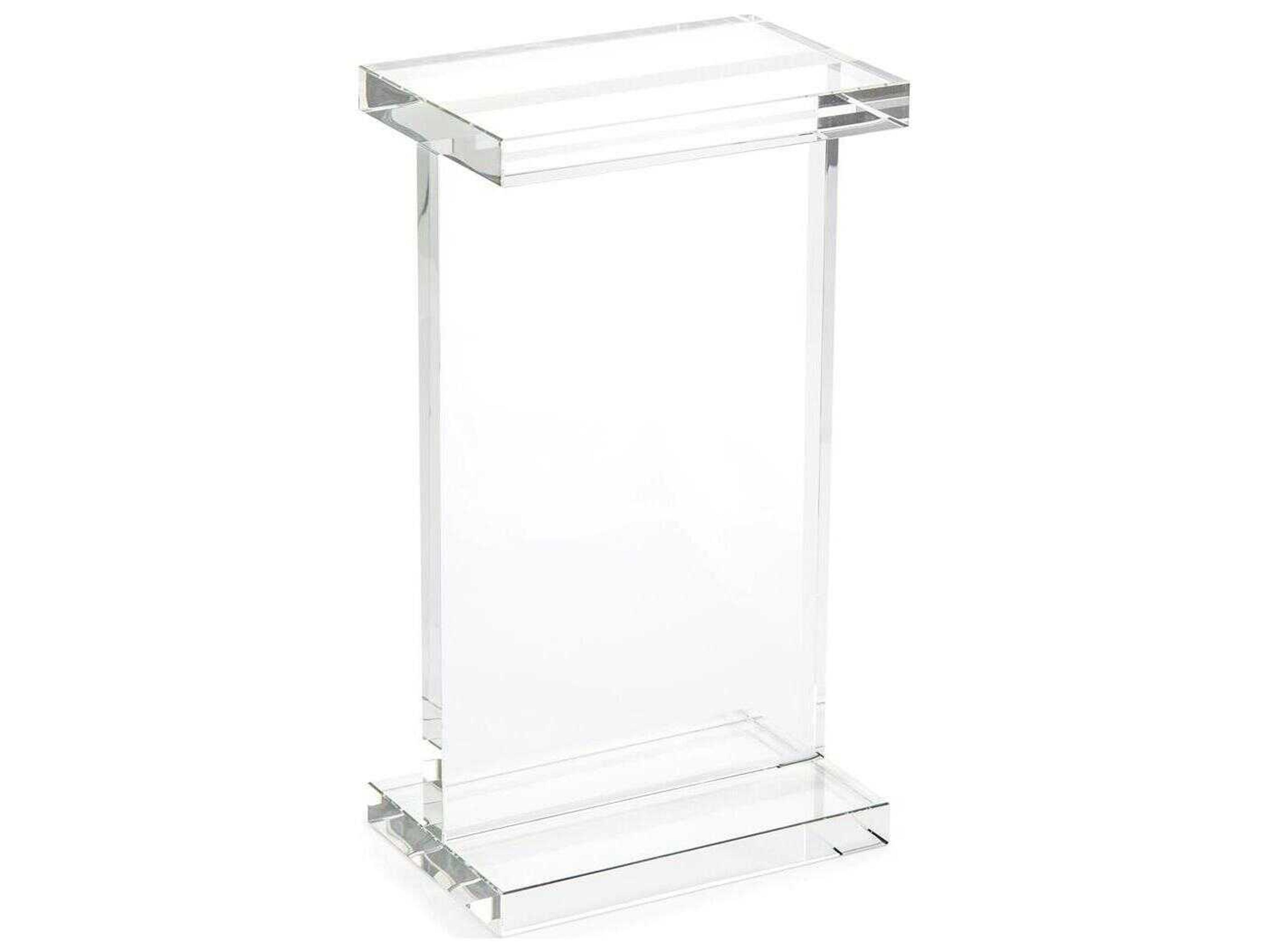 John Richard Rectangular Glass End Table