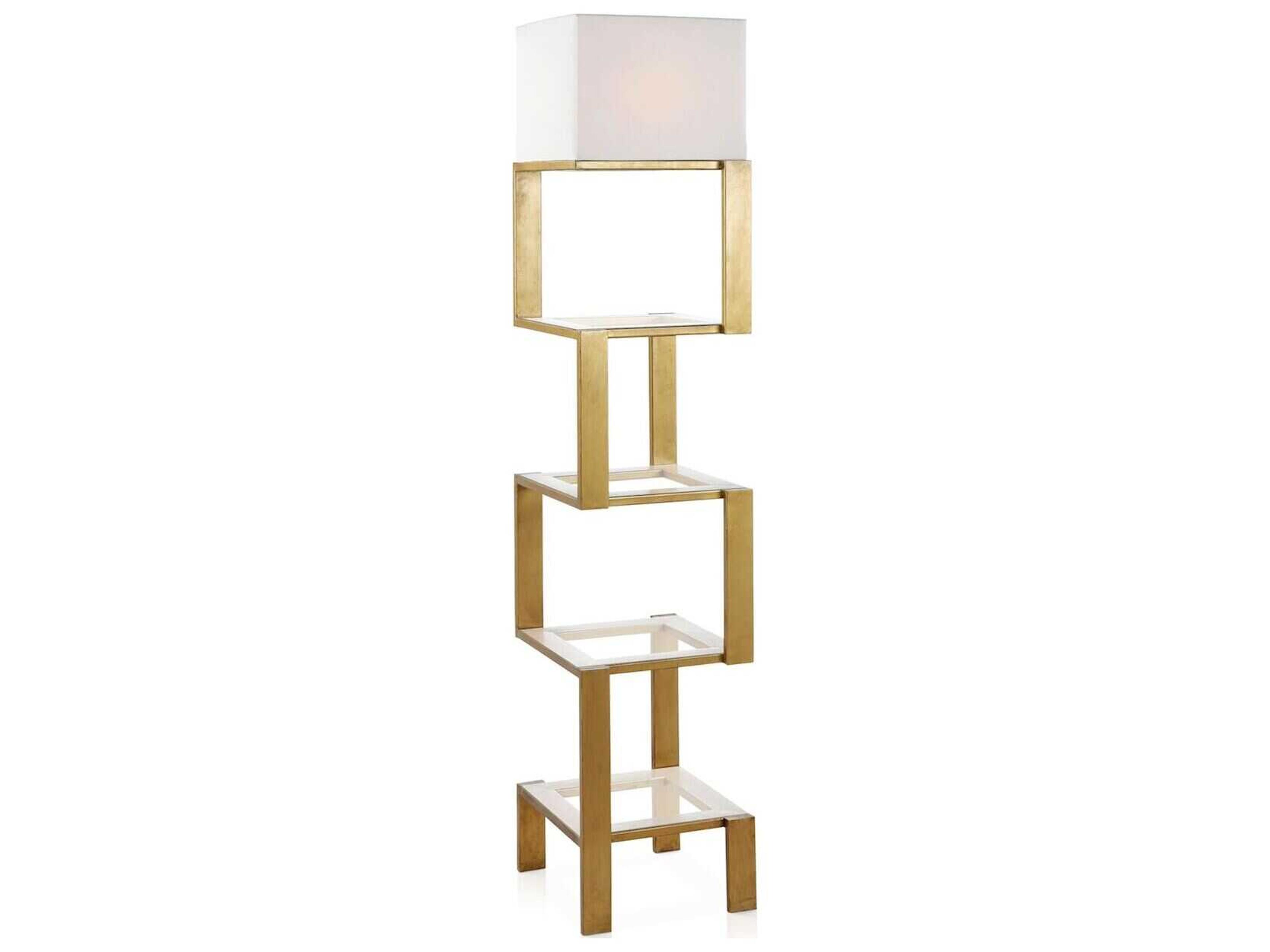 John Richard Foundation Brass Etagere