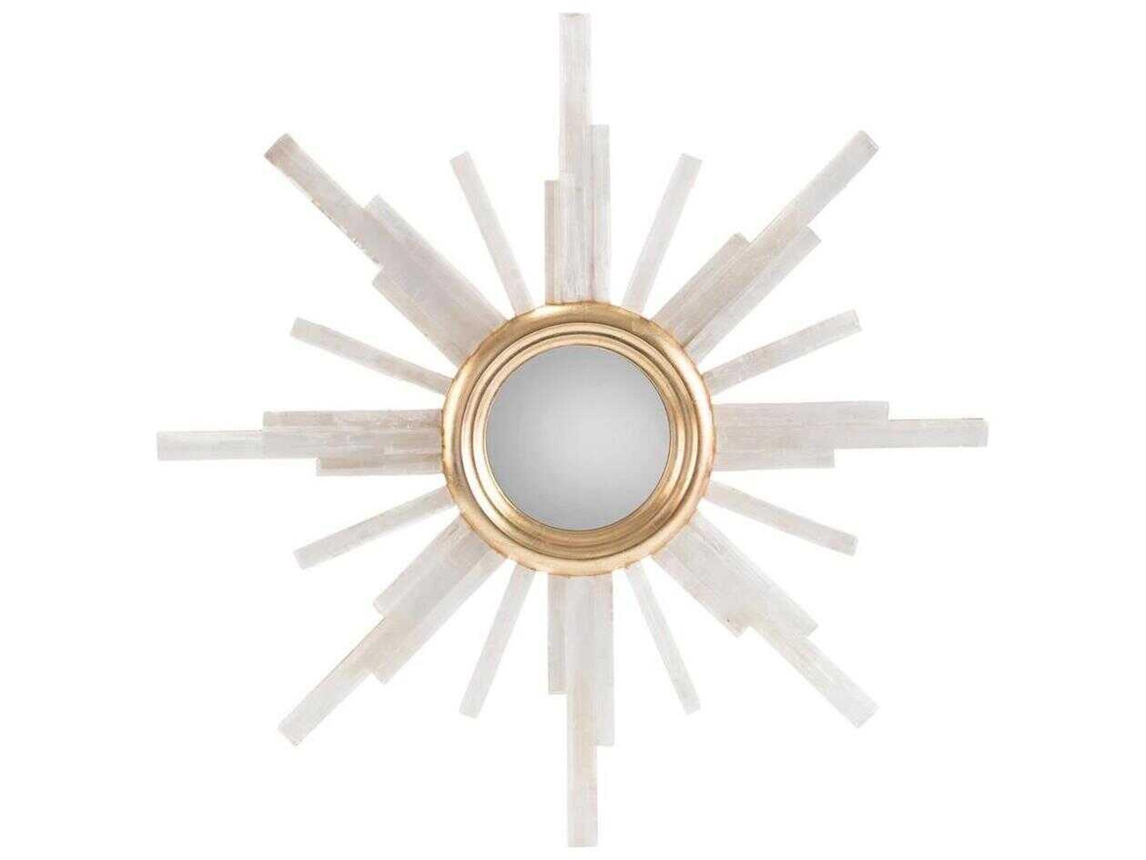 John Richard Selenite Star Mirror