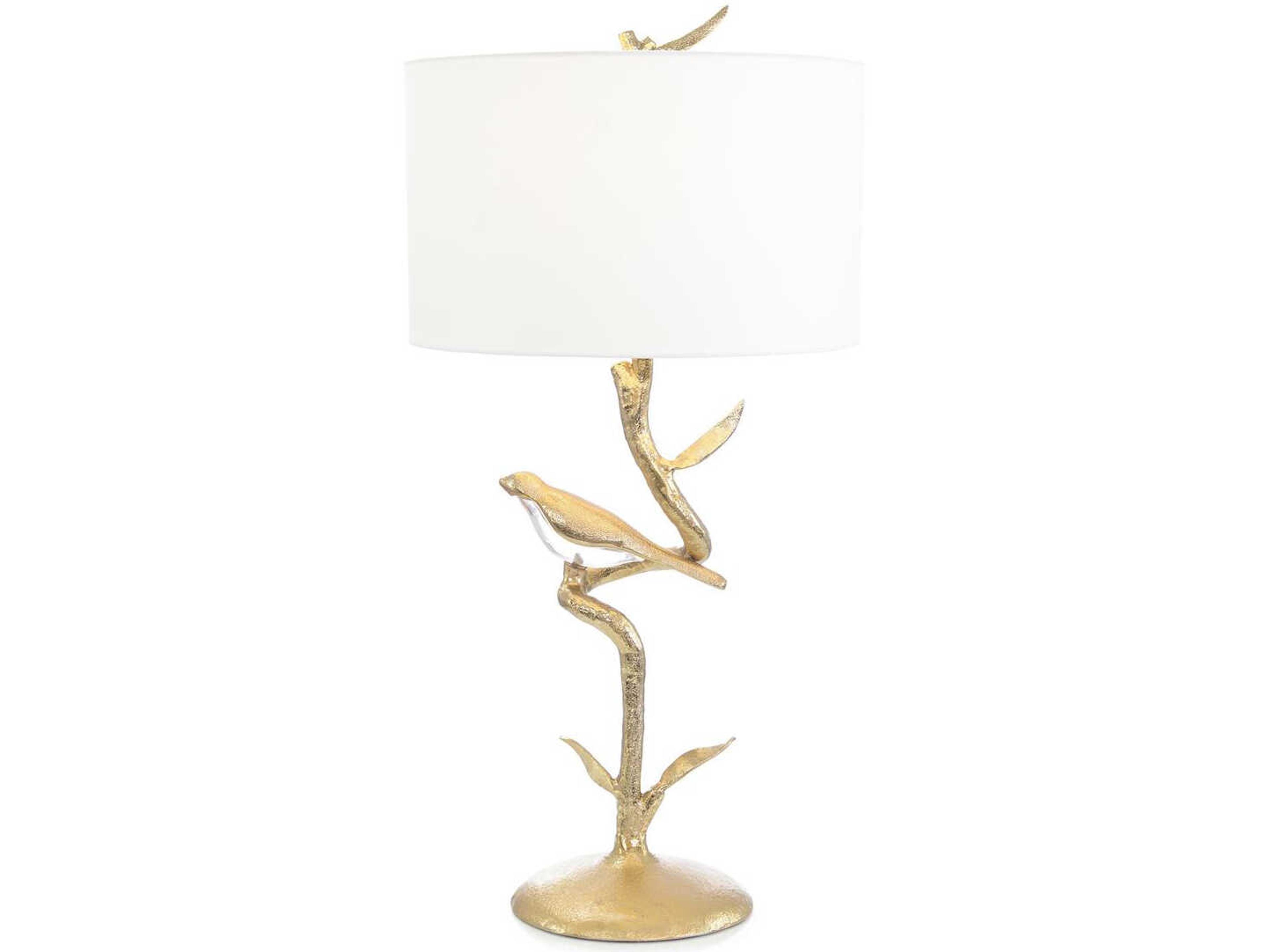 John Richard Poleiro Champagne Gold Buffet Lamp