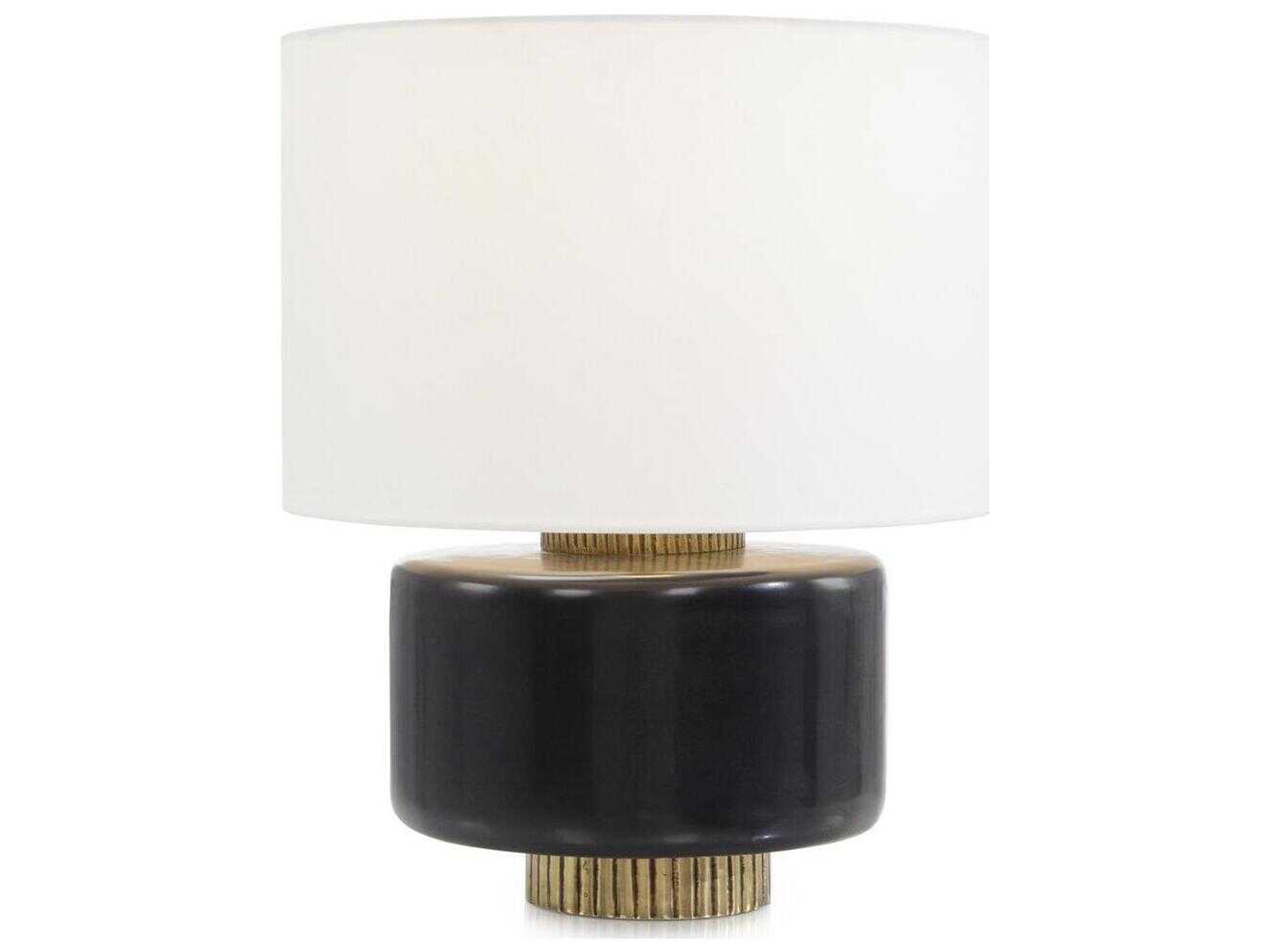 John Richard Expanse Black Table Lamp