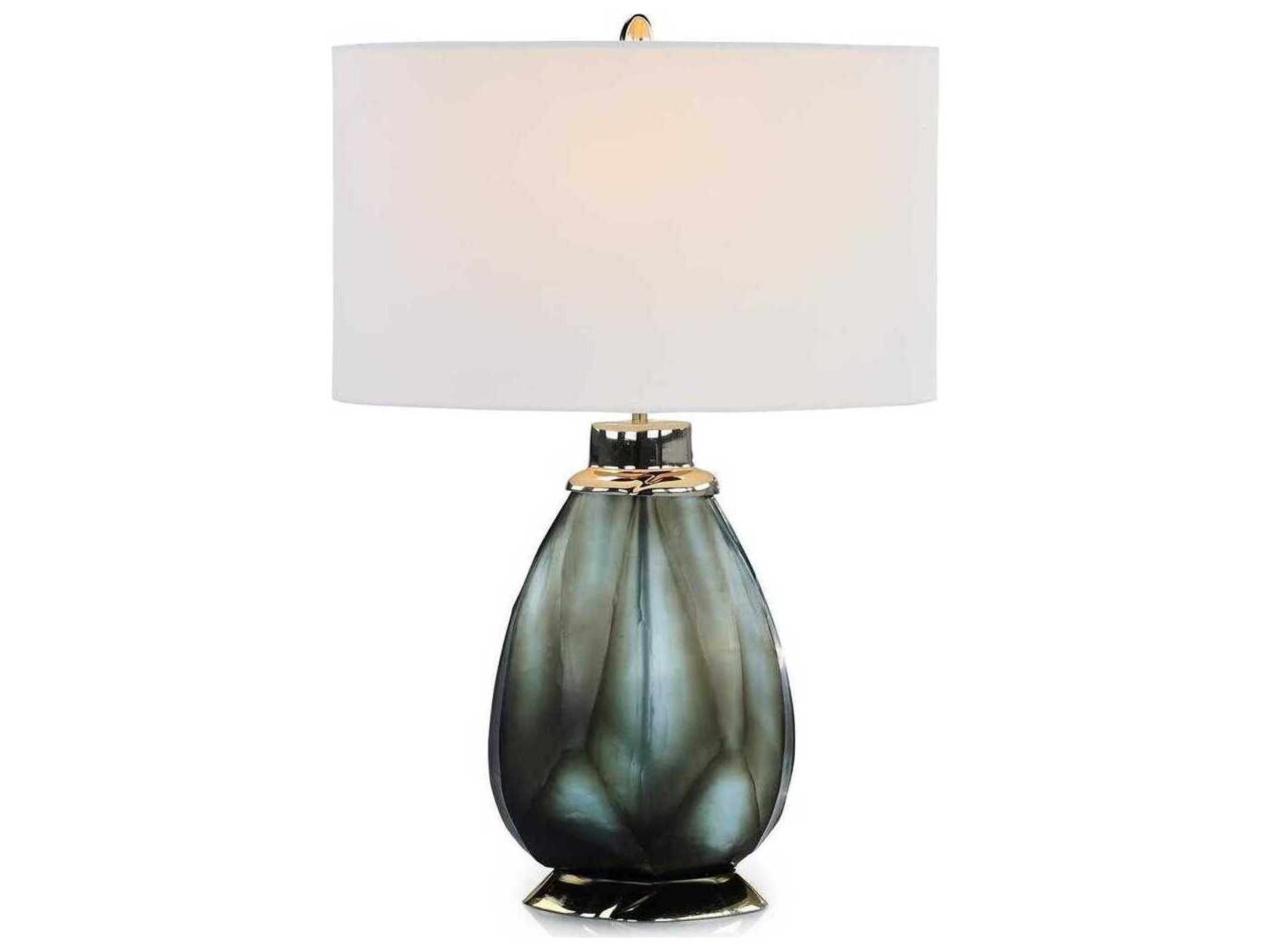 John Richard Mireille Green Buffet Lamp