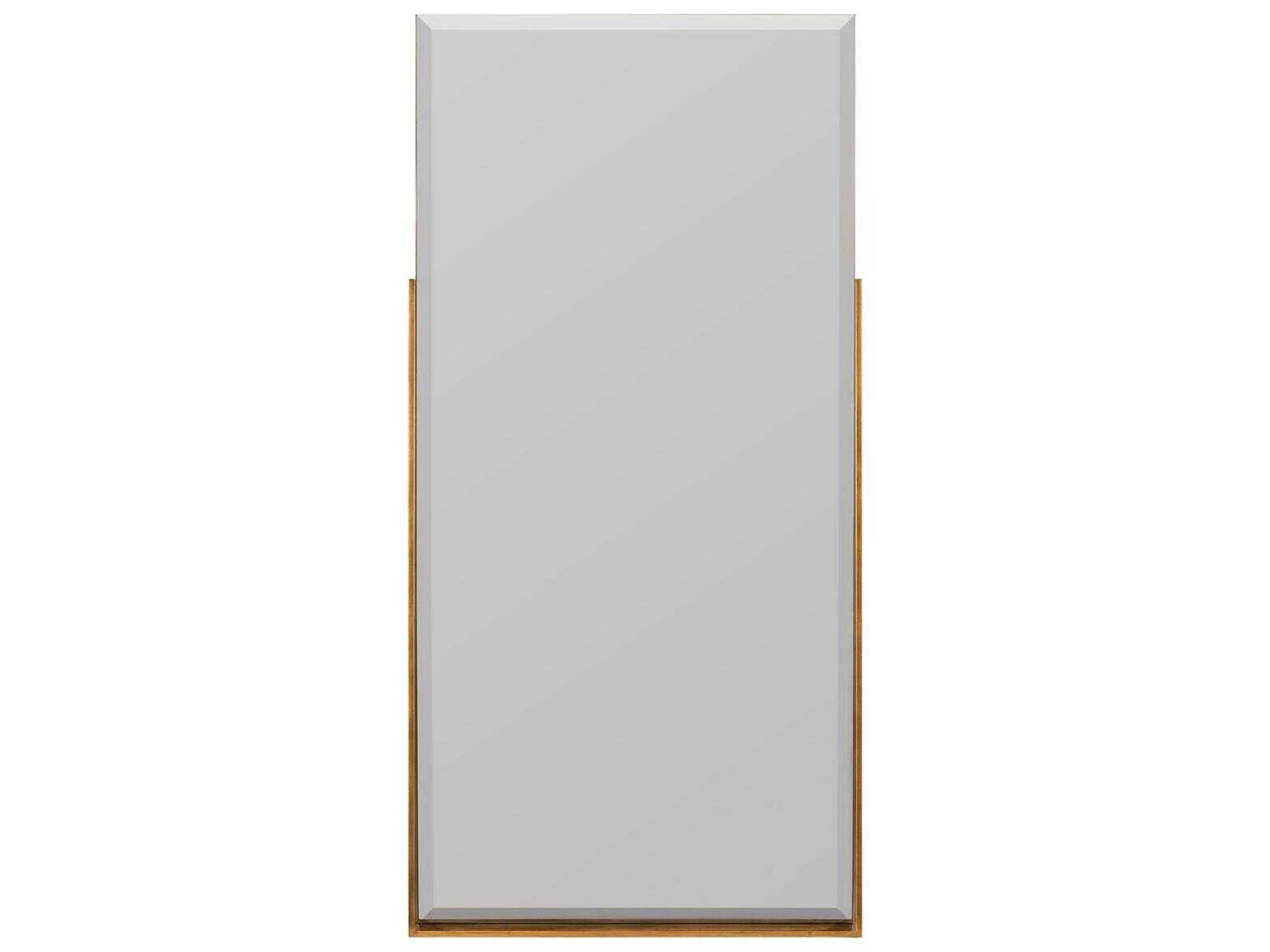 John Richard Abberton Gold Rectangular Wall Mirror