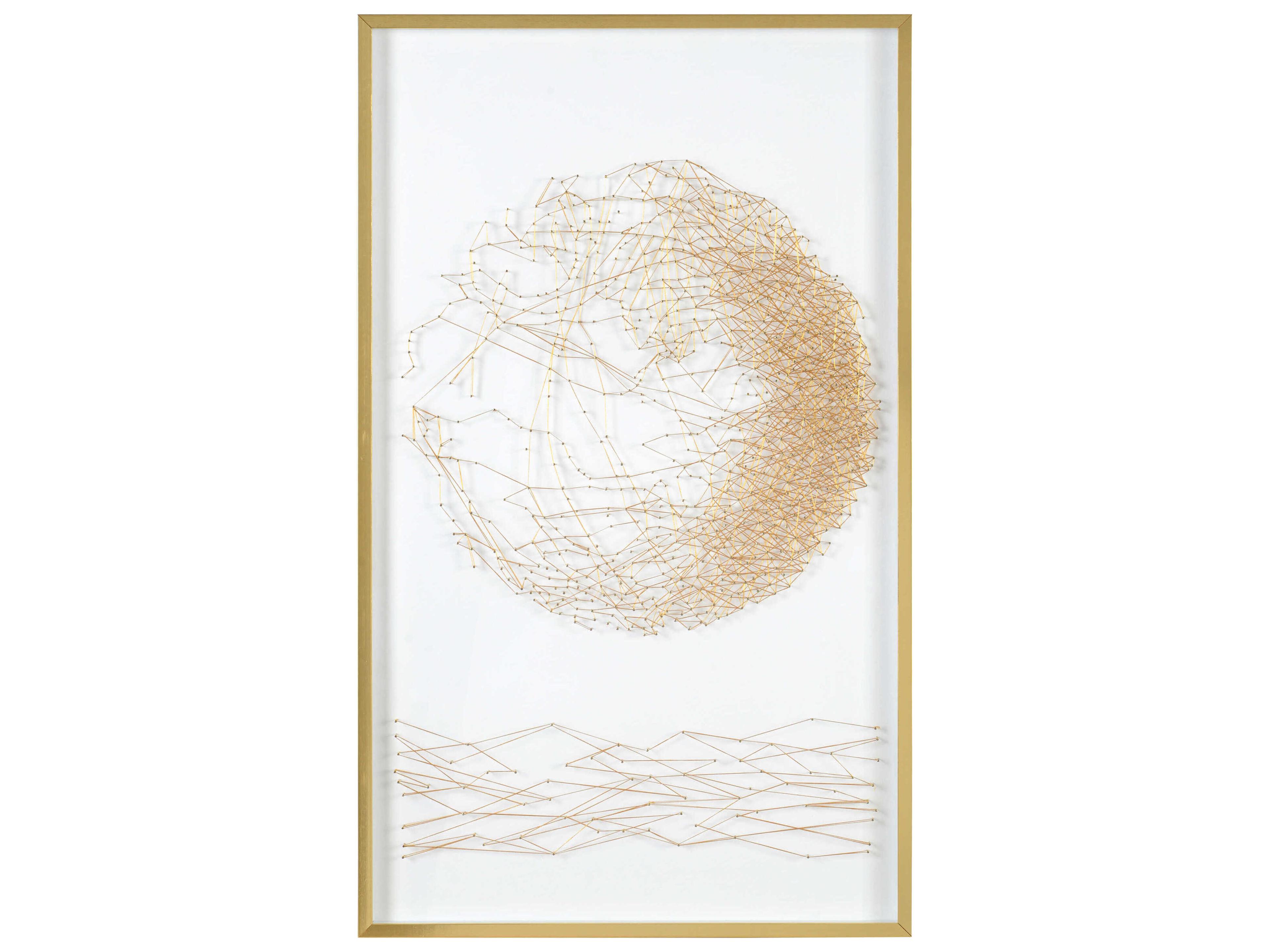 John Richard Mark McDowell's Gold Moon Rising-I Shadow Box