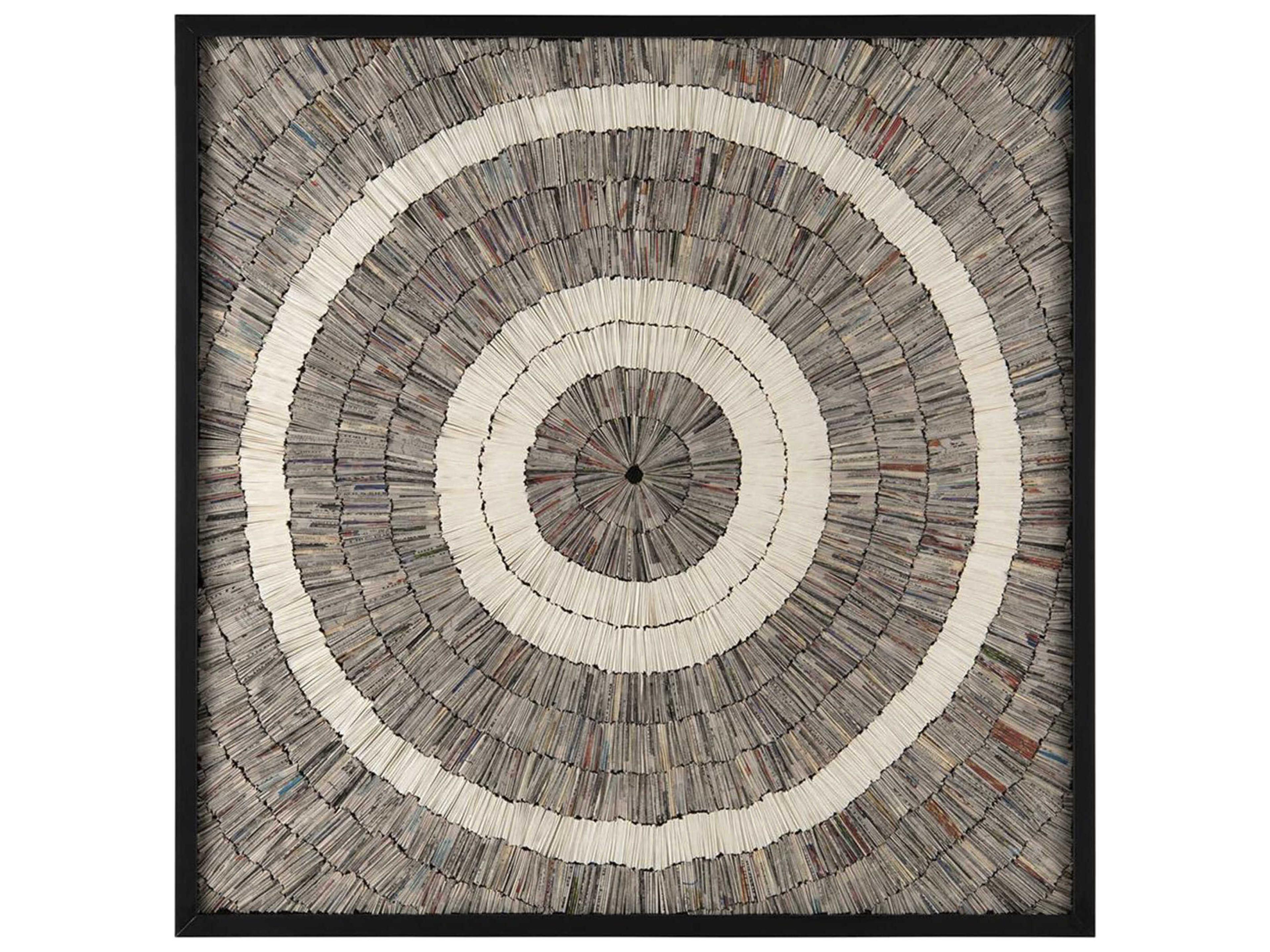 John Richard Mark McDowell's Perspective Paper Art Shadow Box