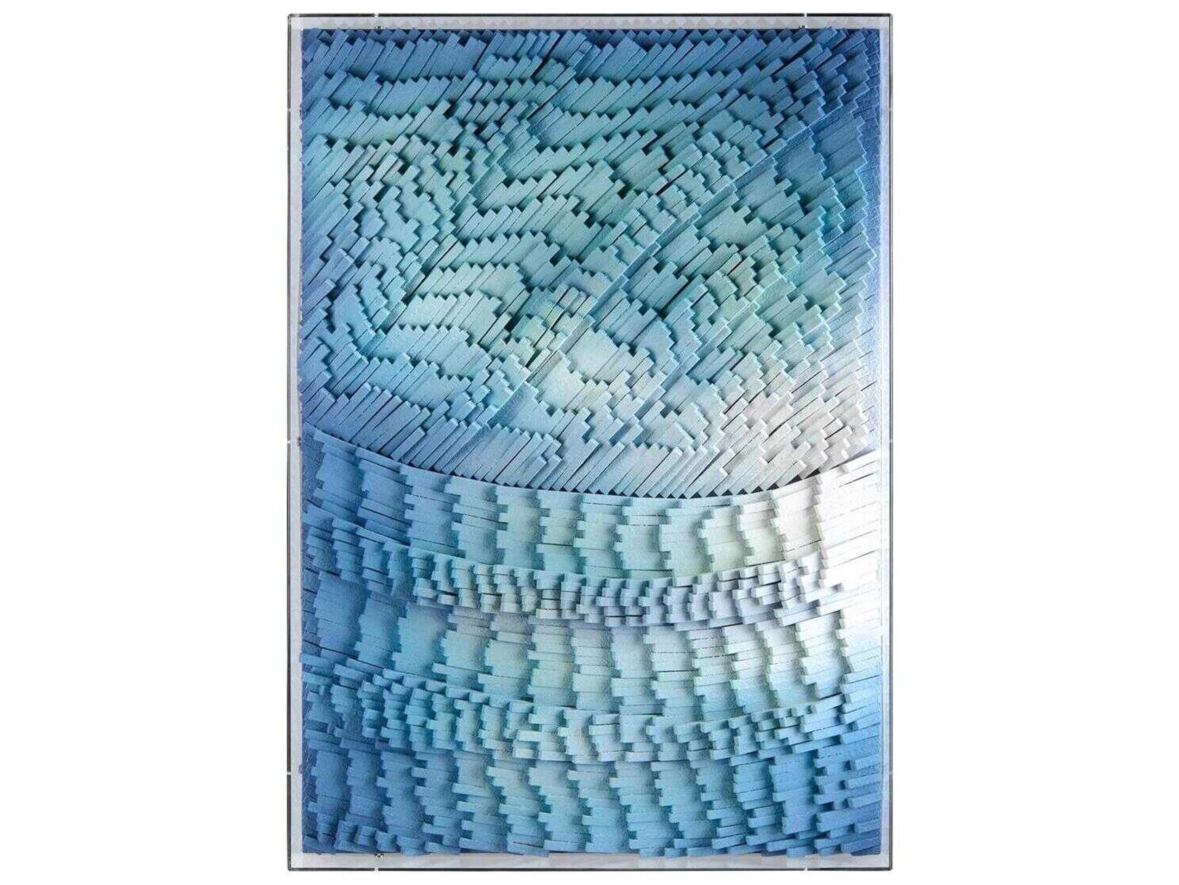 John Richard Tony Fey's Rays of Ocean Light-II Shadow Box