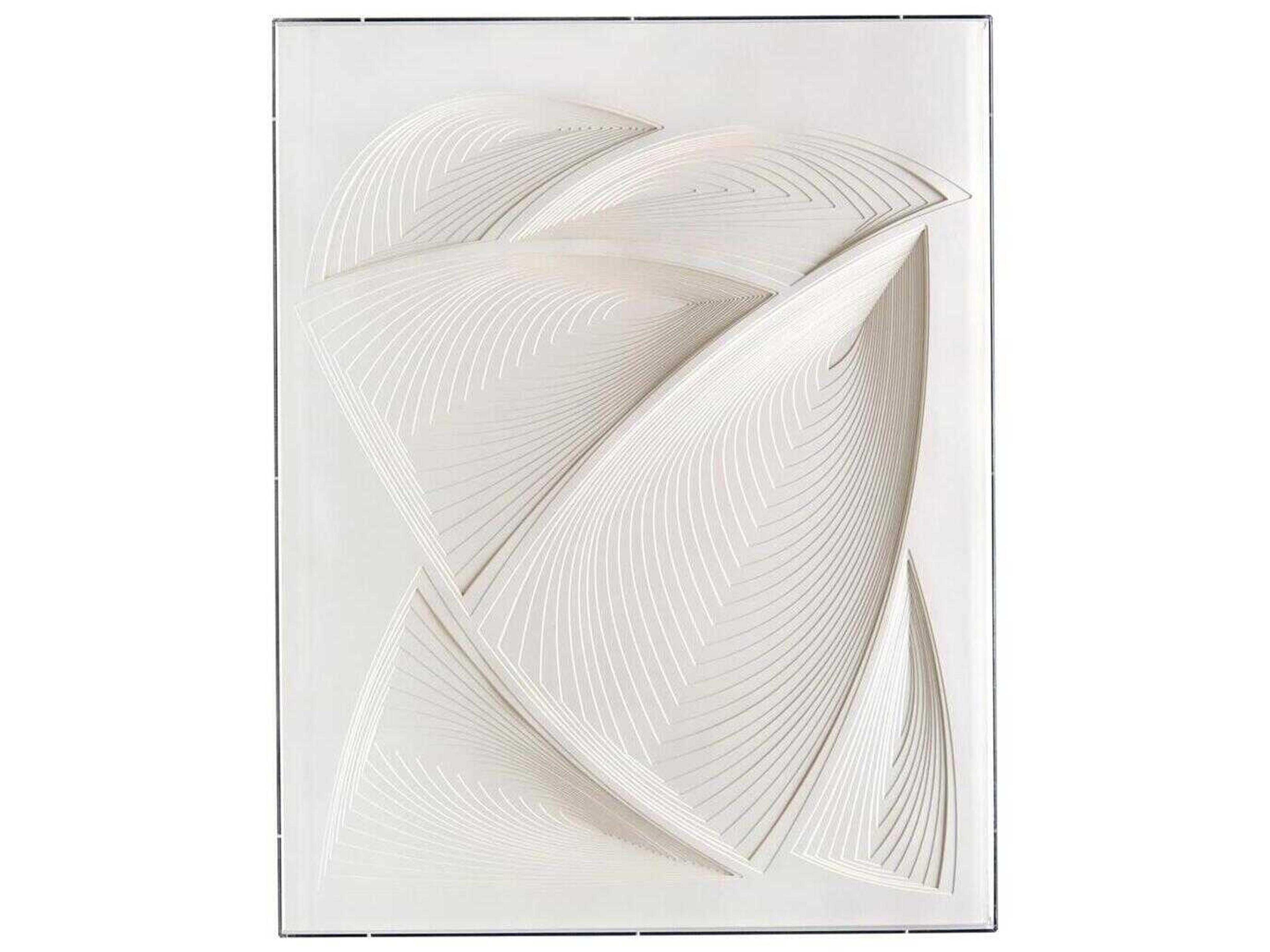 John Richard Tony Fey's White Aesthetic Shadow Box