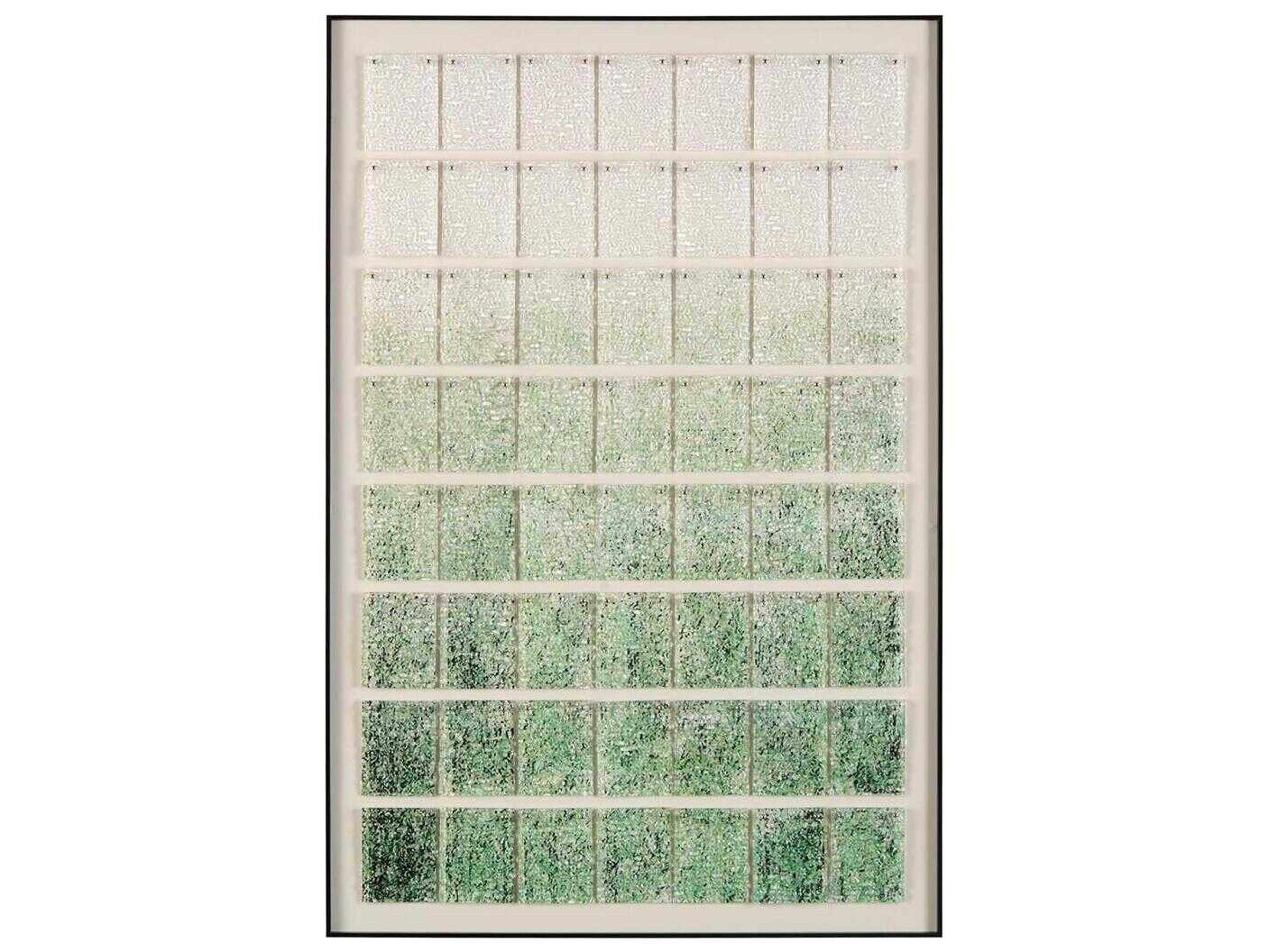 John Richard Tony Fey's Harmonic Hues in Green Wall Art