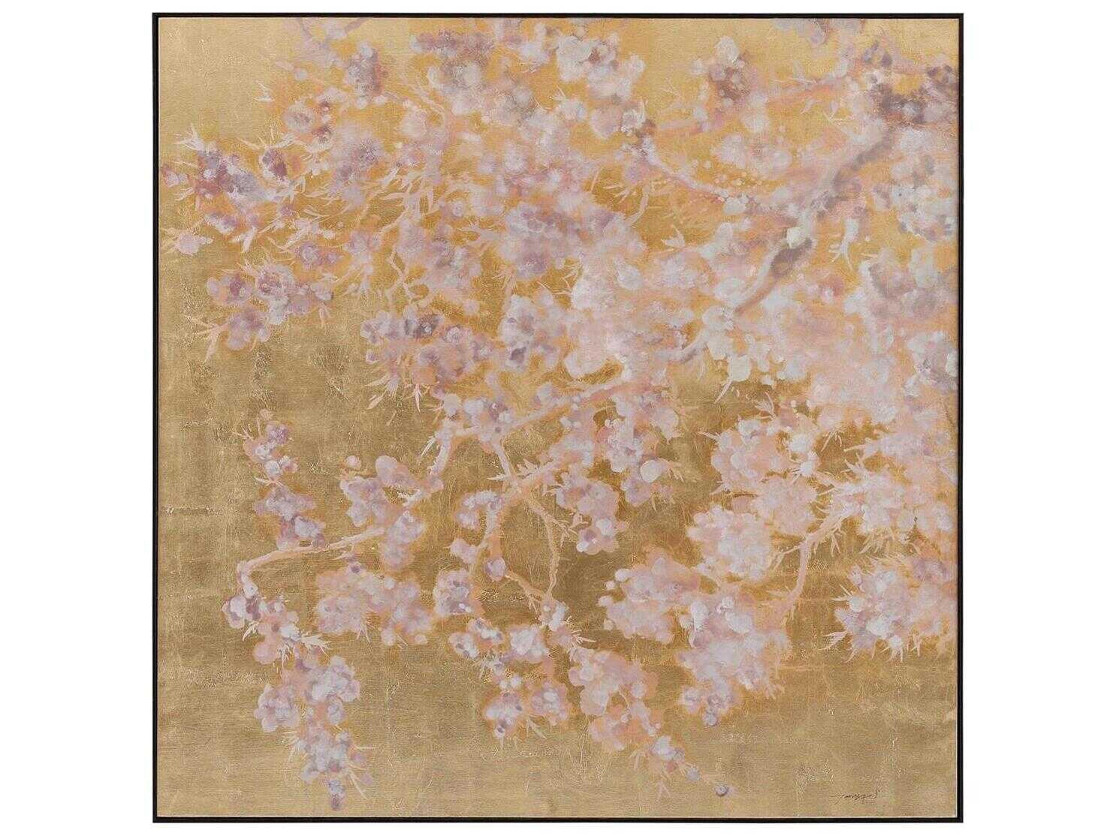 John Richard Teng Fei's Gilded Canopy Wall Art