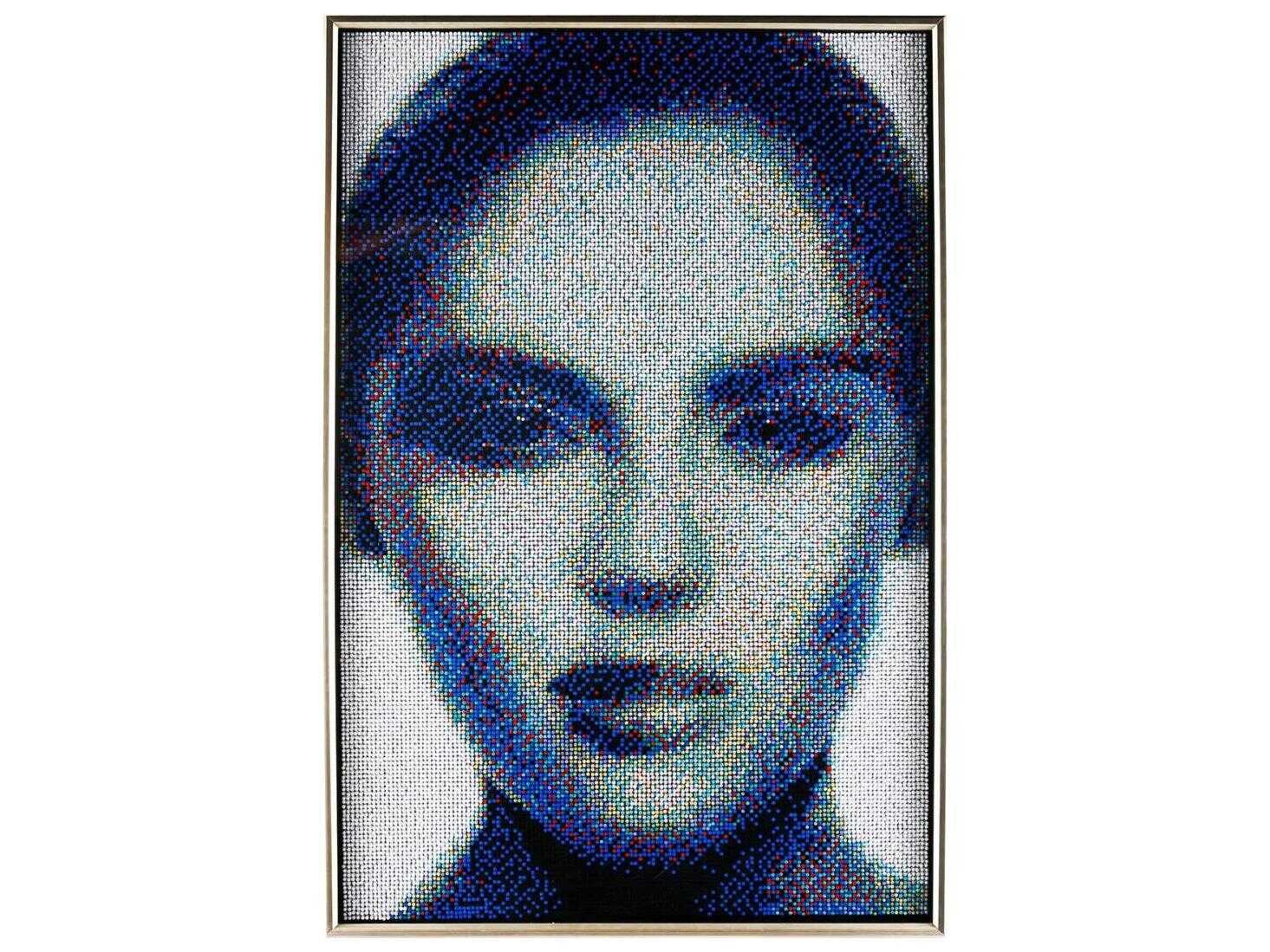 John Richard Tony Fey's Captivating Gaze Shadow Box