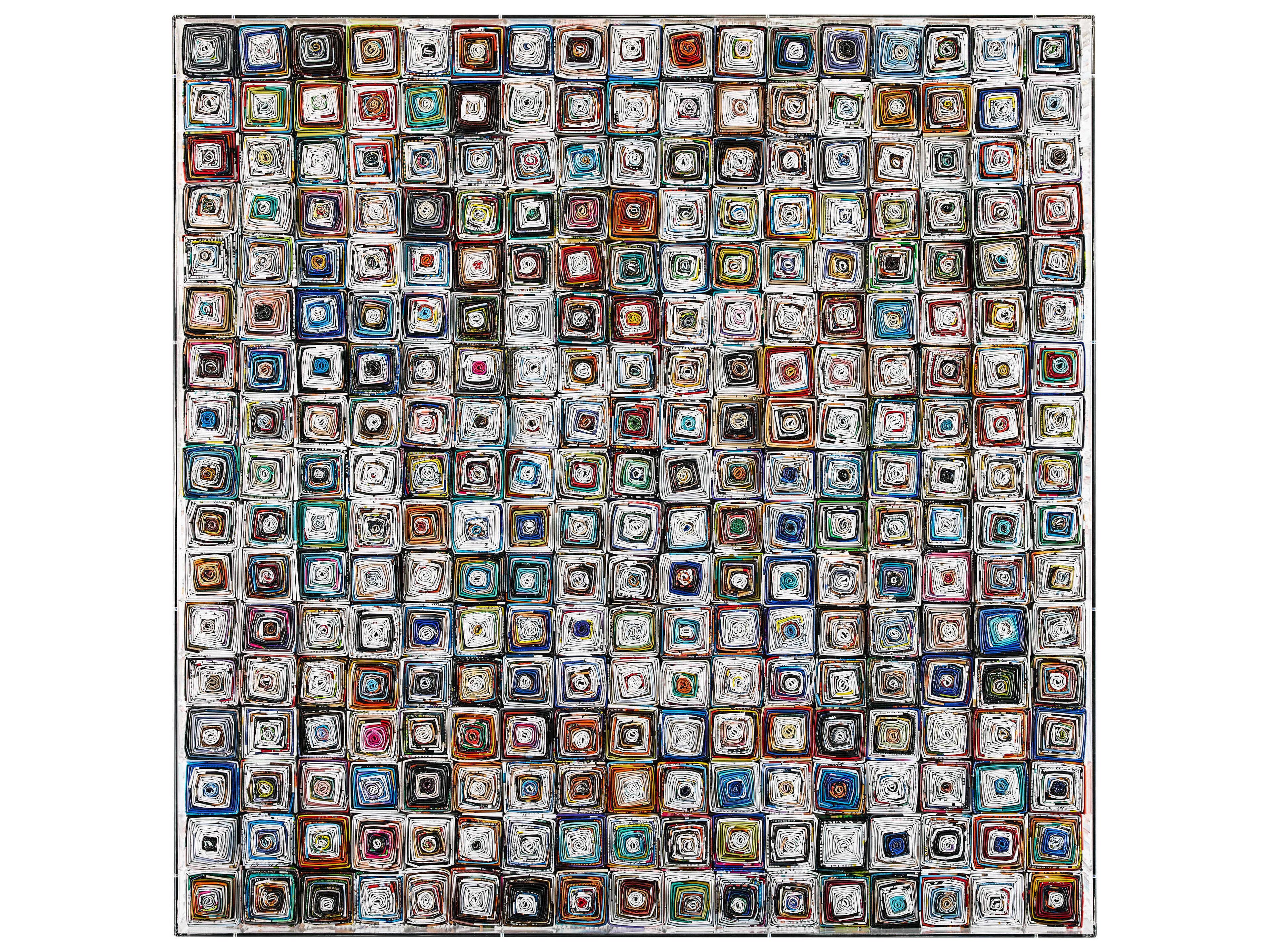John Richard Tony Fey's Textural Tiles Wall Art