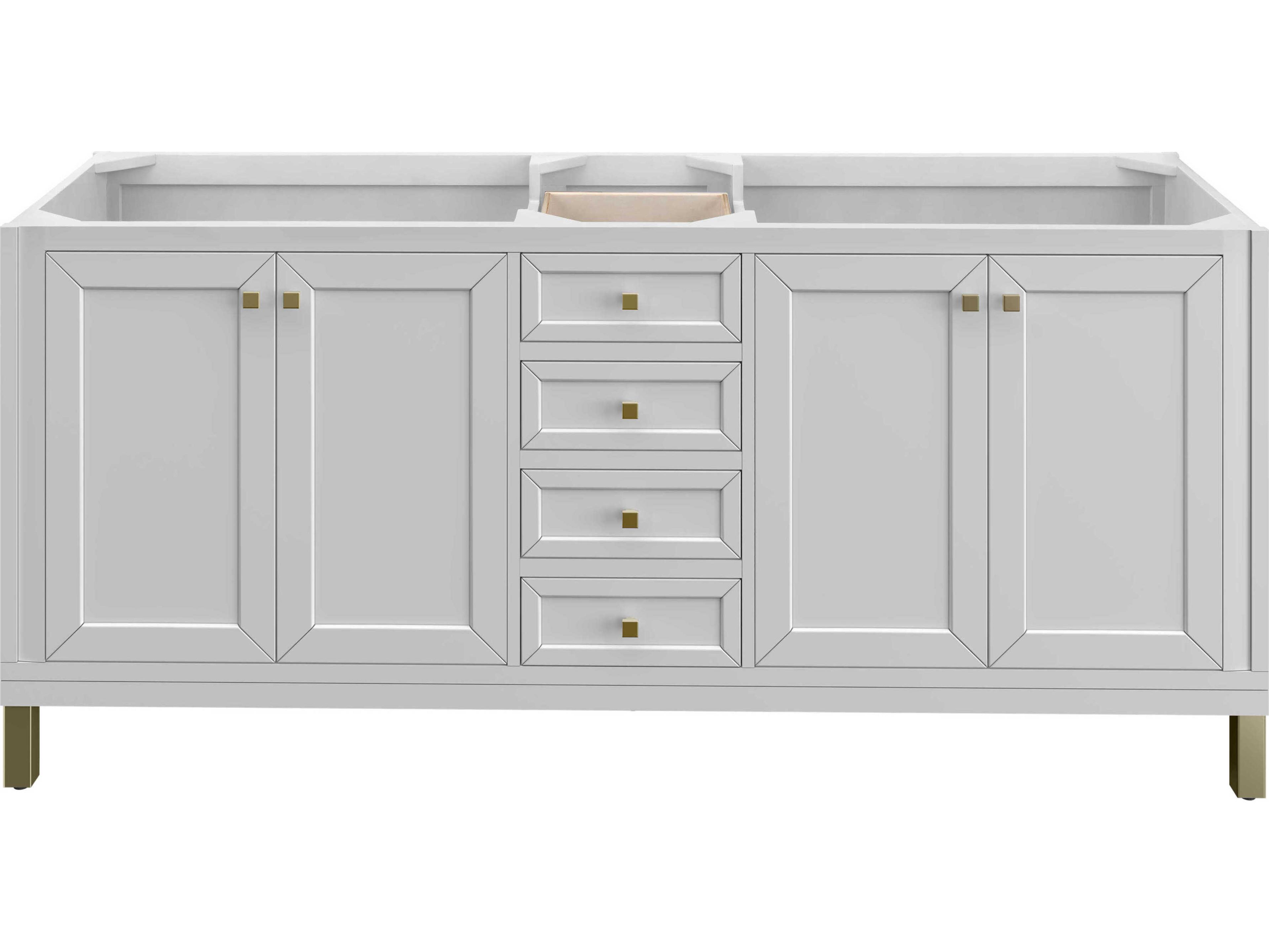 James Martin Chicago 72" Double Vanity Cabinet