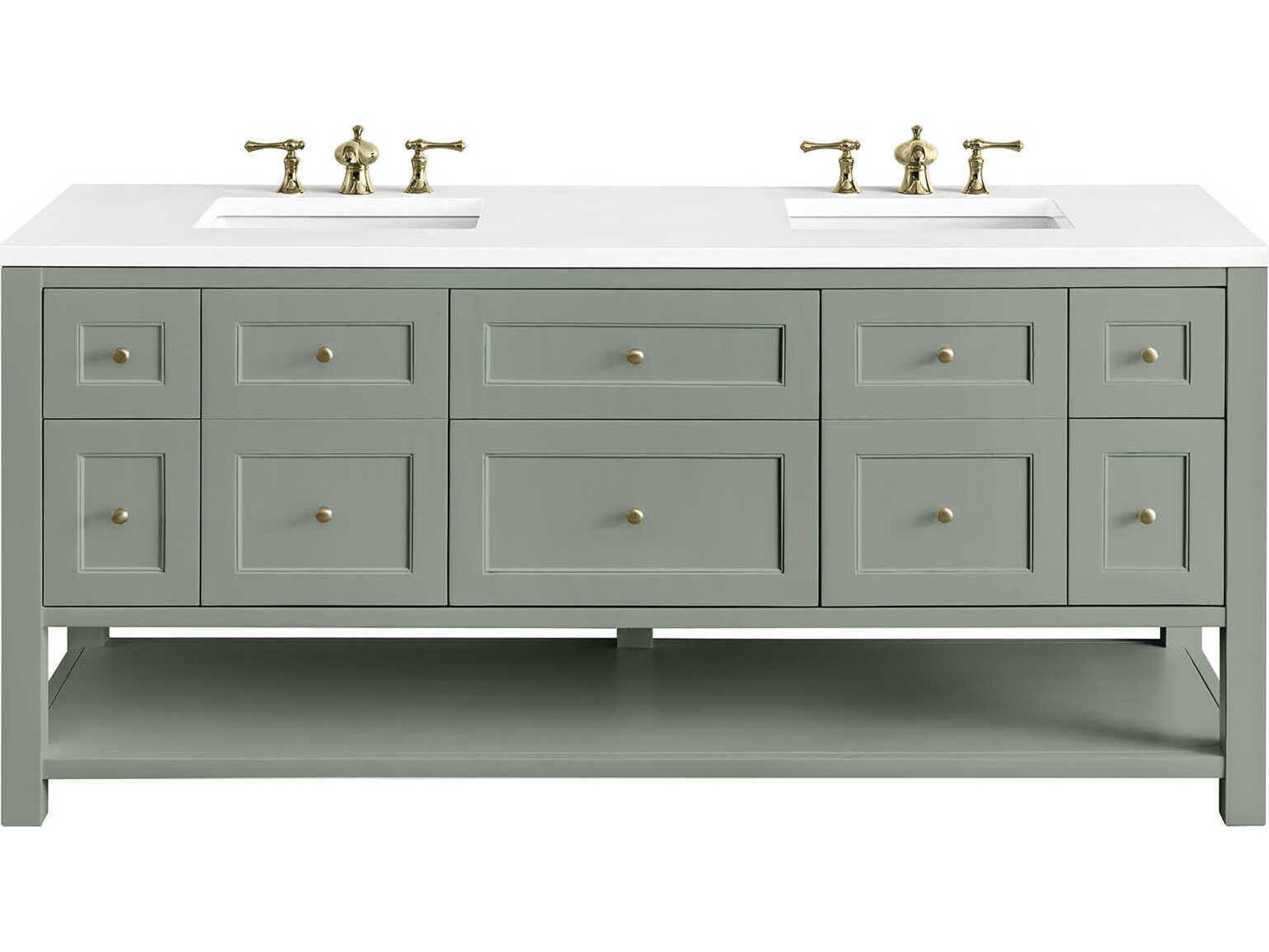 James Martin Breckenridge 72" Double Vanity Cabinet