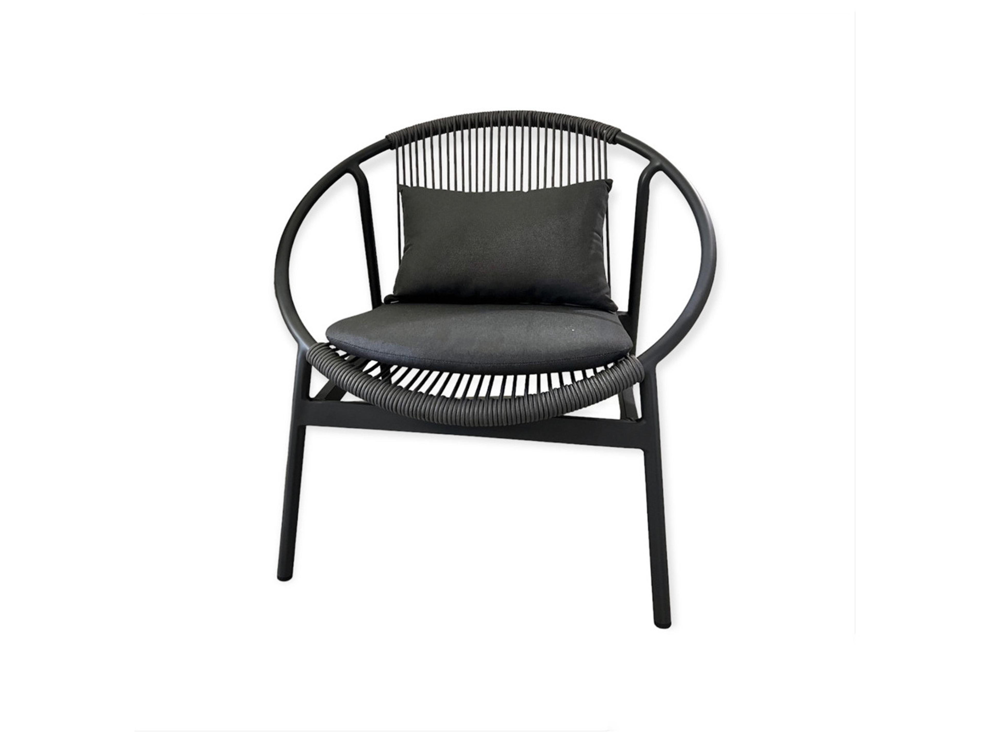 Schnupp Patio Curacao Aluminum Teak Lounge Chair