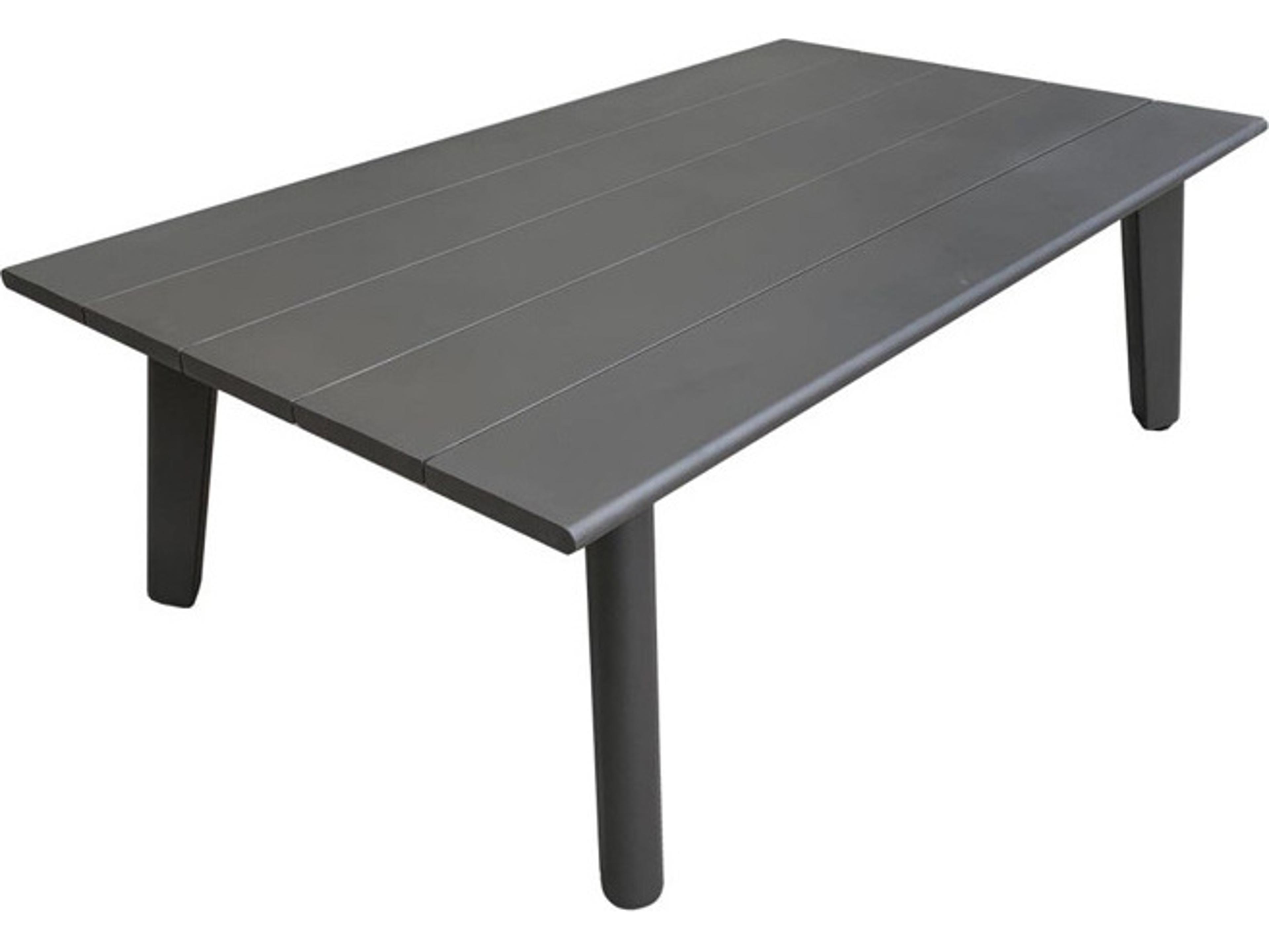 Schnupp Patio Caicos Aluminum Bronze Rectangular Coffee Table