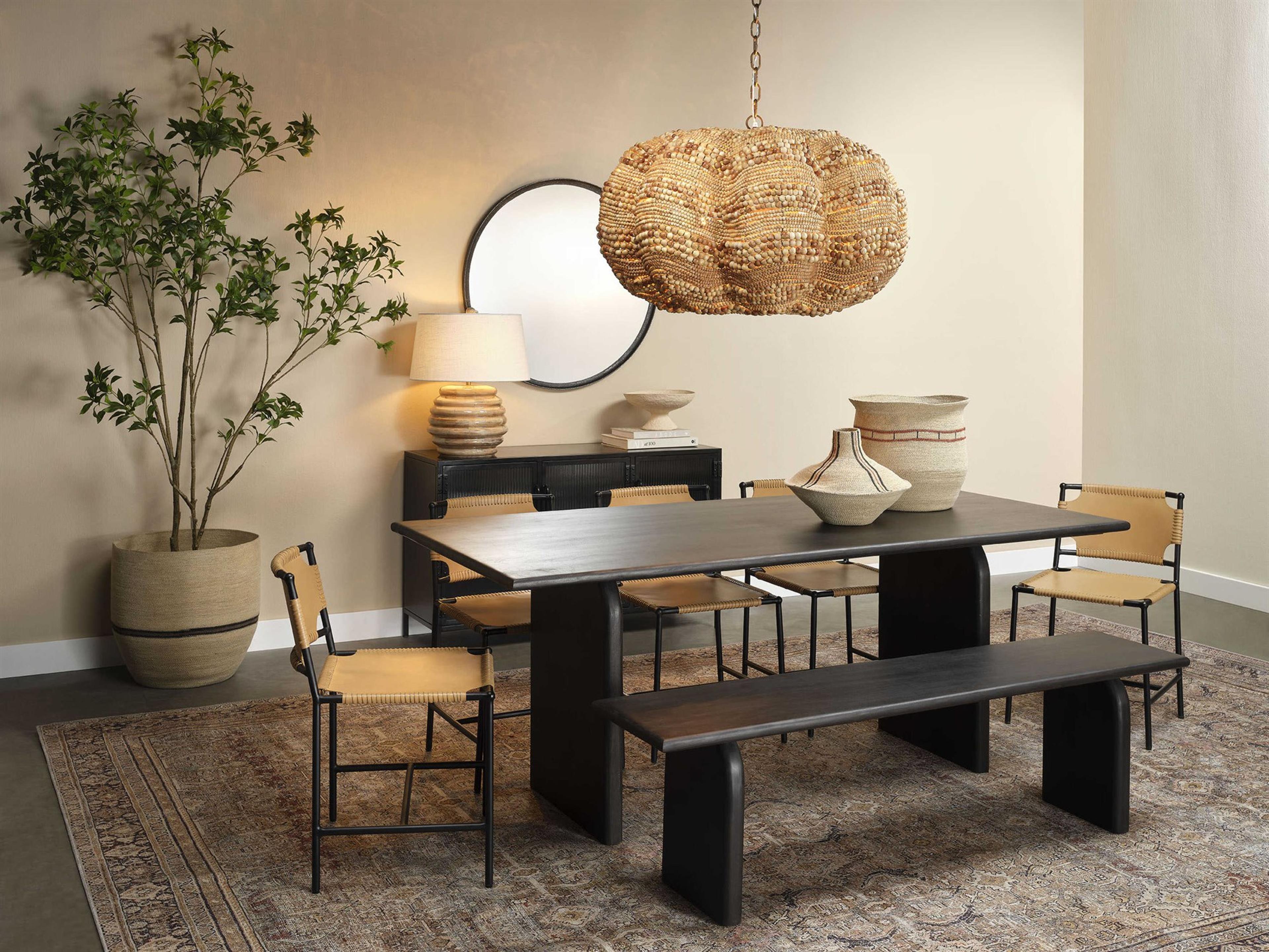 Jamie Young Arc Casual Dining Set