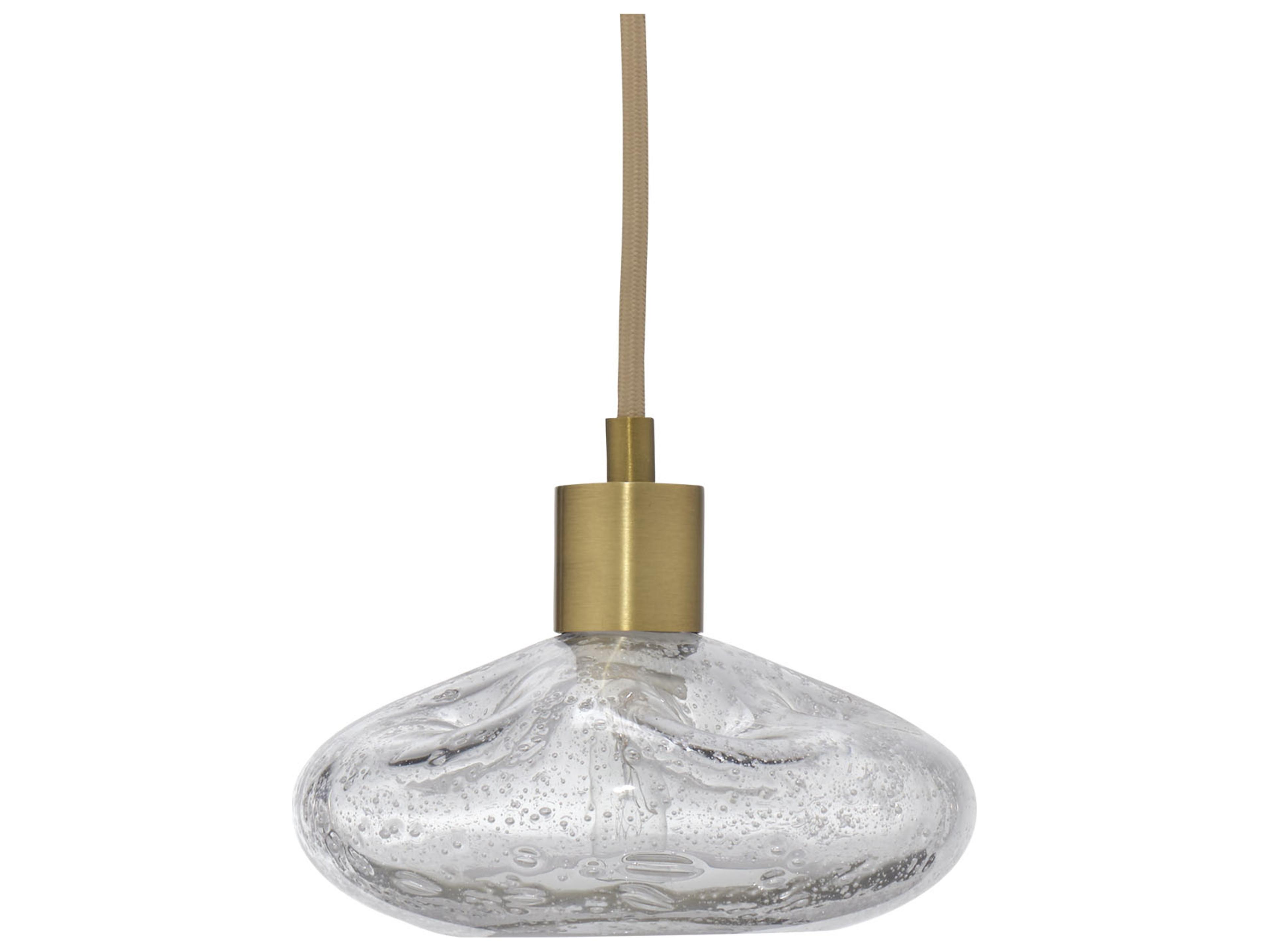 Jamie Young Reservoir 1-Light Brass Mini Pendant