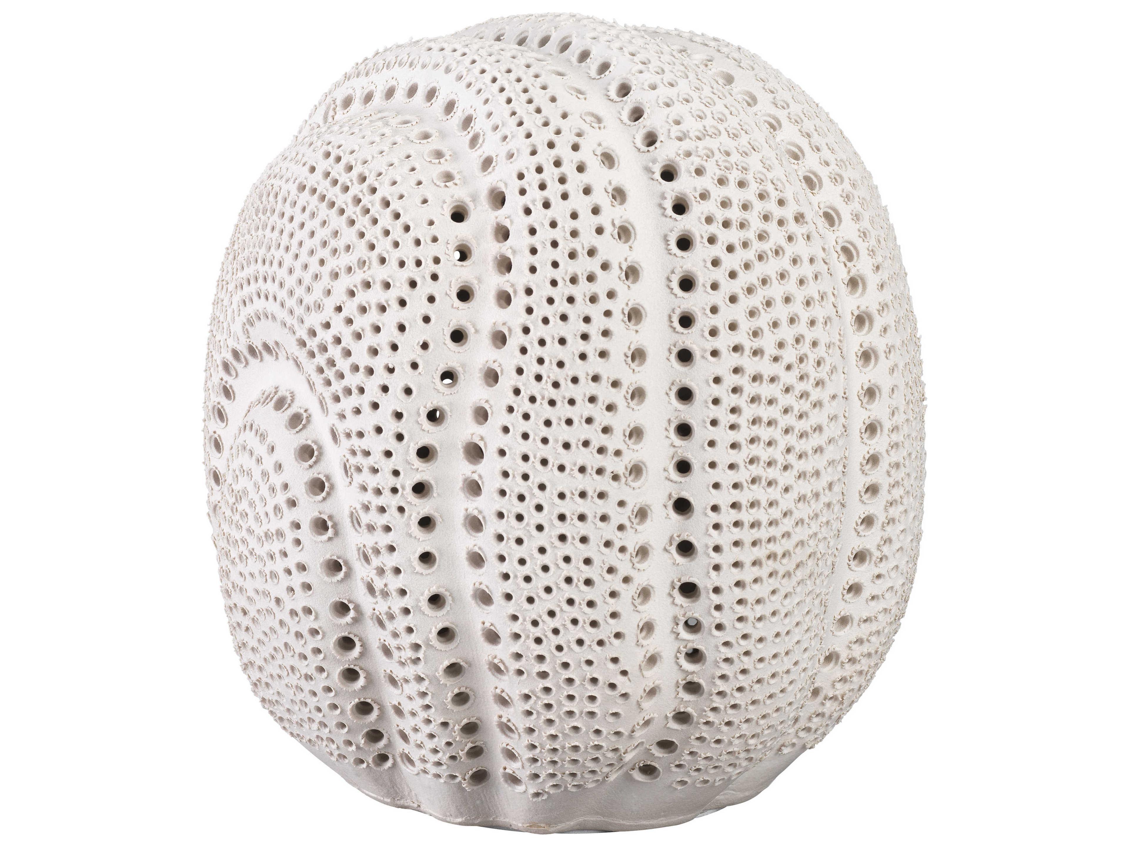 Jamie Young Lunar Matte White Porcelain Decorative Accent