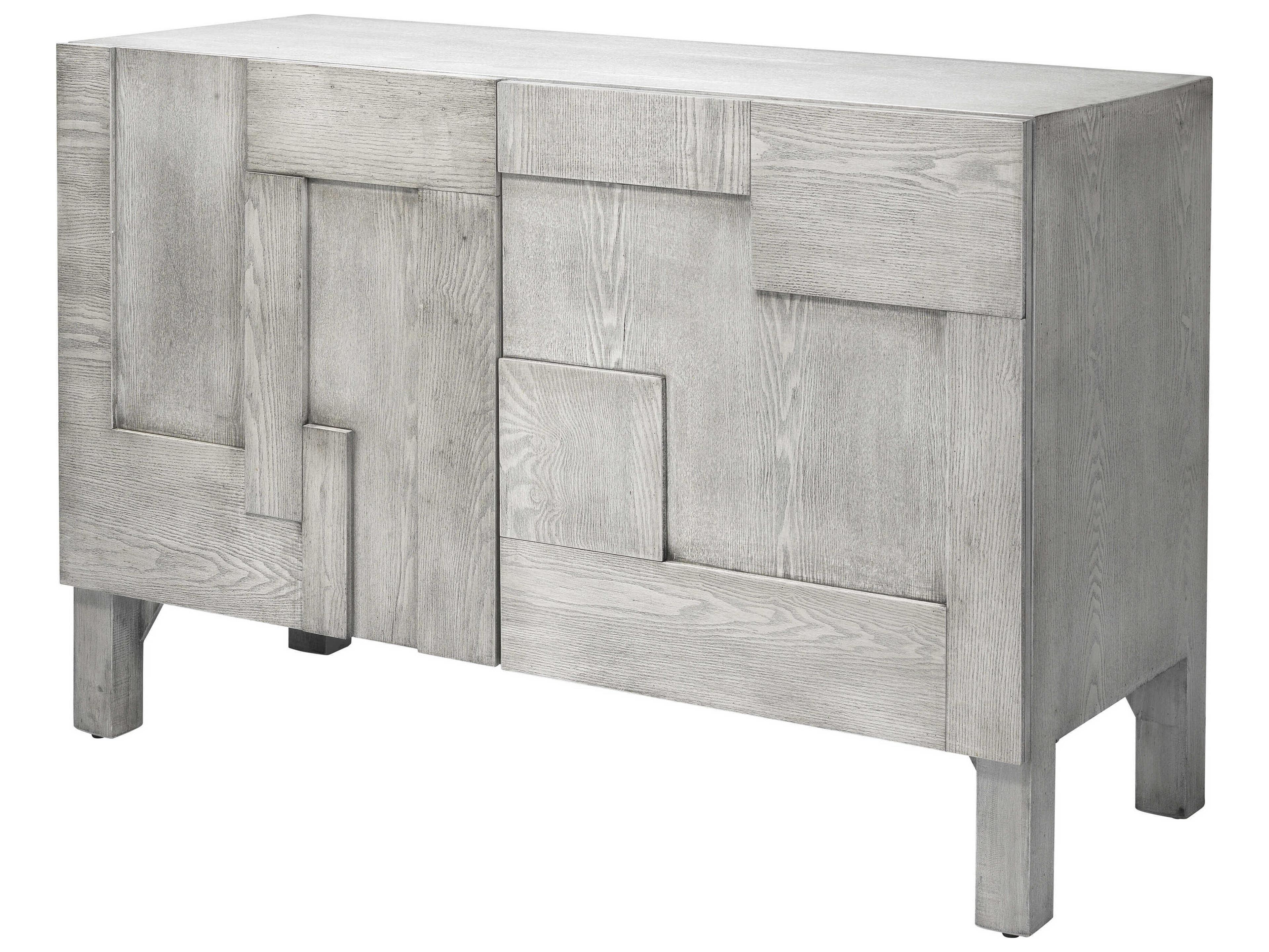 Jamie Young Context 48" Ash Wood Grey Sideboard