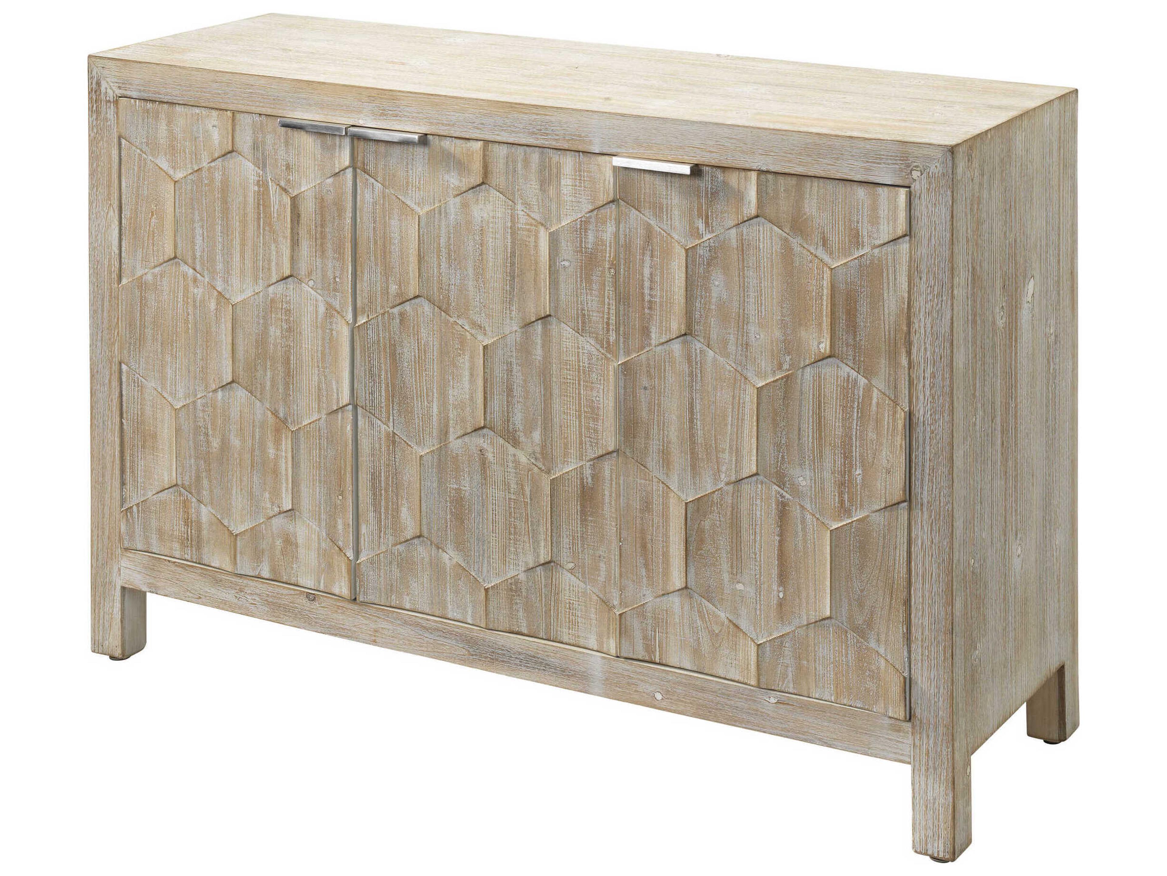 Jamie Young Juniper 47" Solid Wood Grey Sideboard