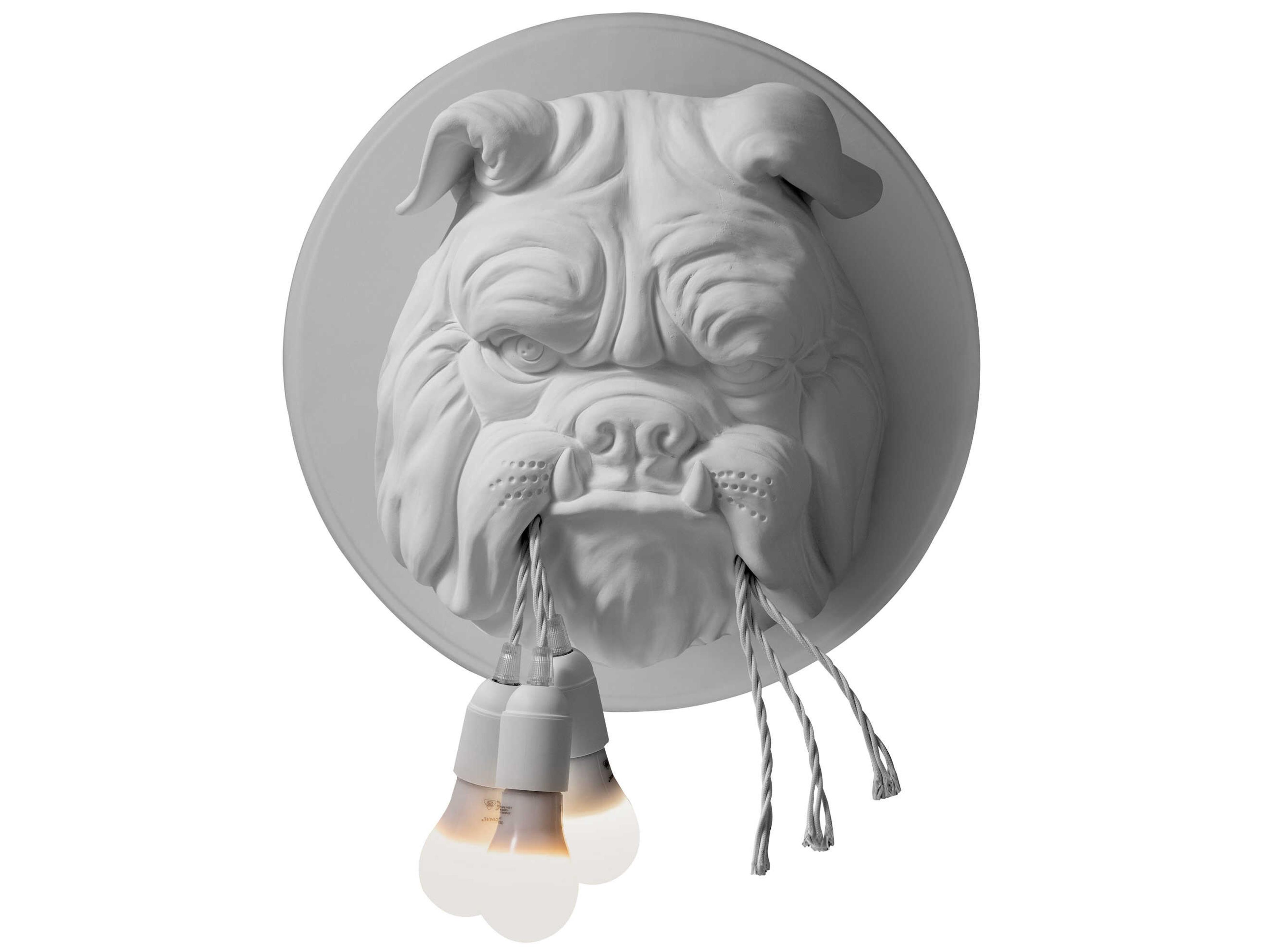 Karman Amsterdam 3-Light Matt White Wall Sconce