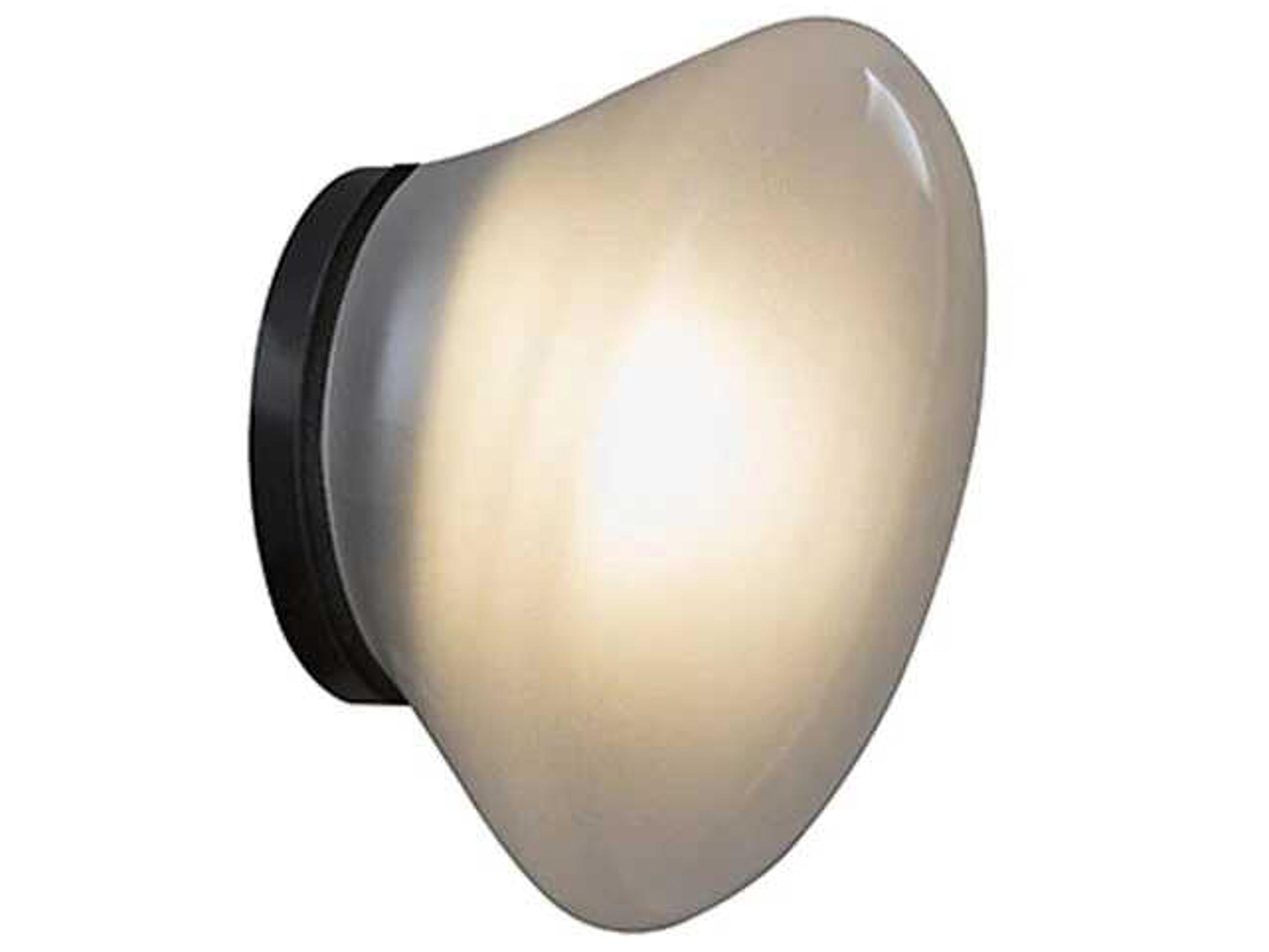 Karman Agua Frosted White Wall Sconce
