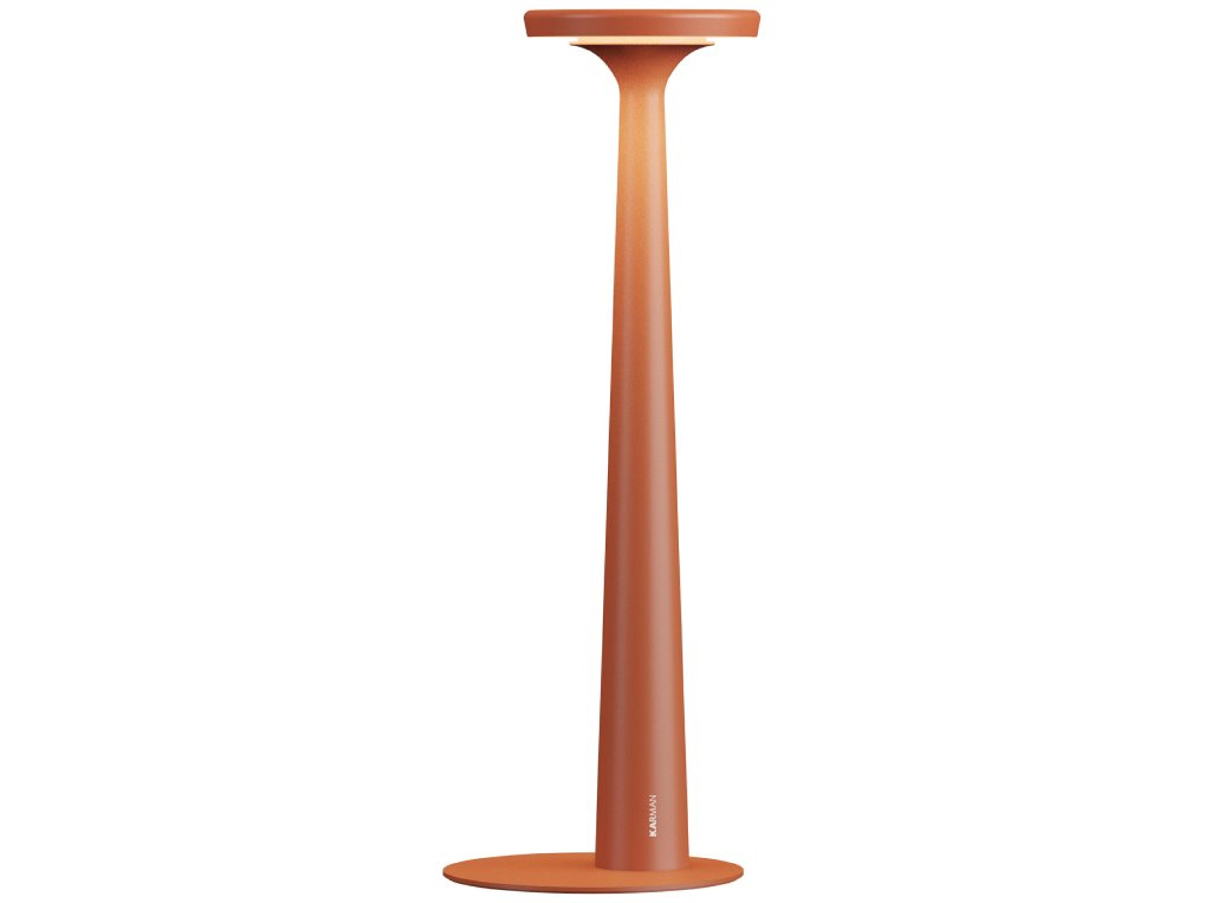 Karman Papiria Ochre Red Table Lamp