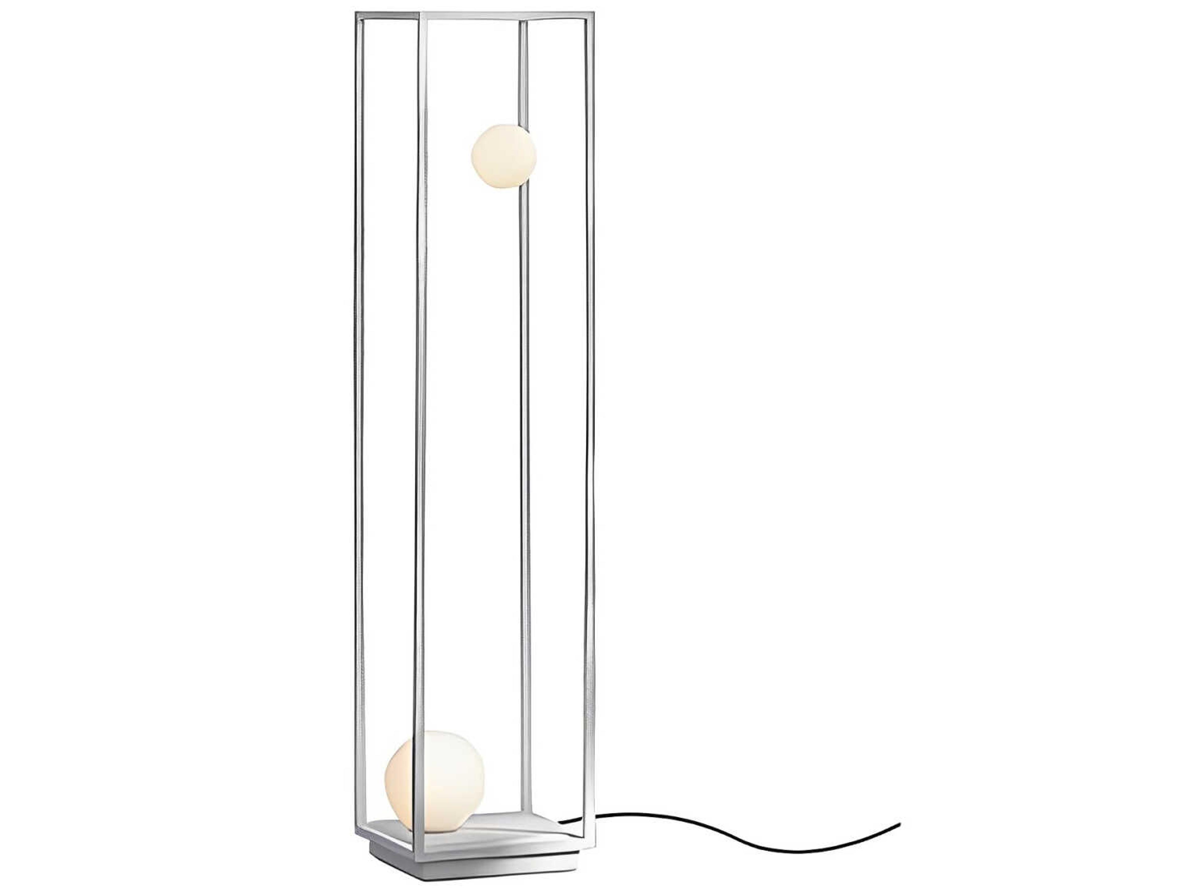 Karman Abachina White Floor Lamp