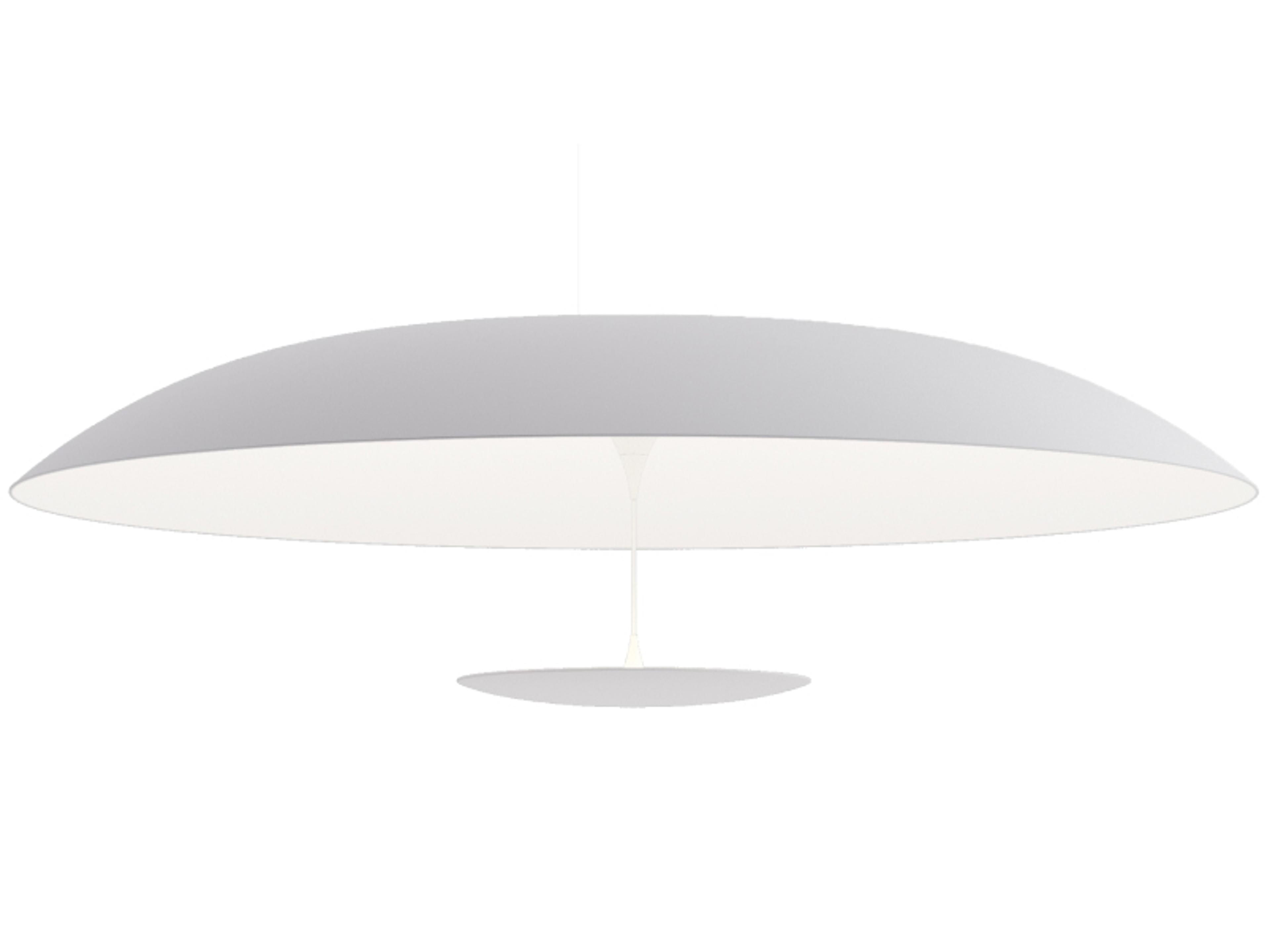 Karman Blanco Matt White Dome Flush Mount