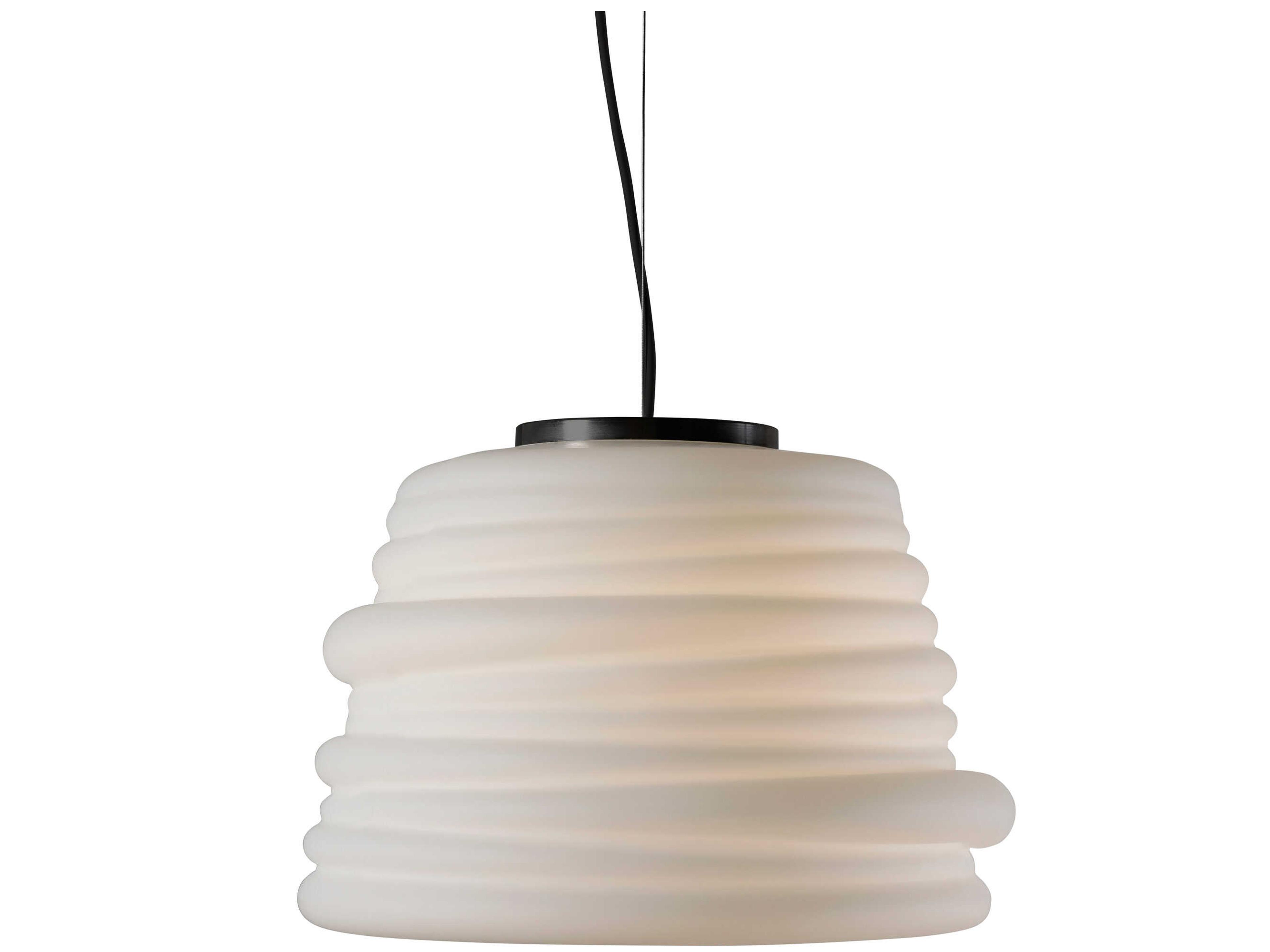 Karman Bibendum 1-Light White Mini Pendant