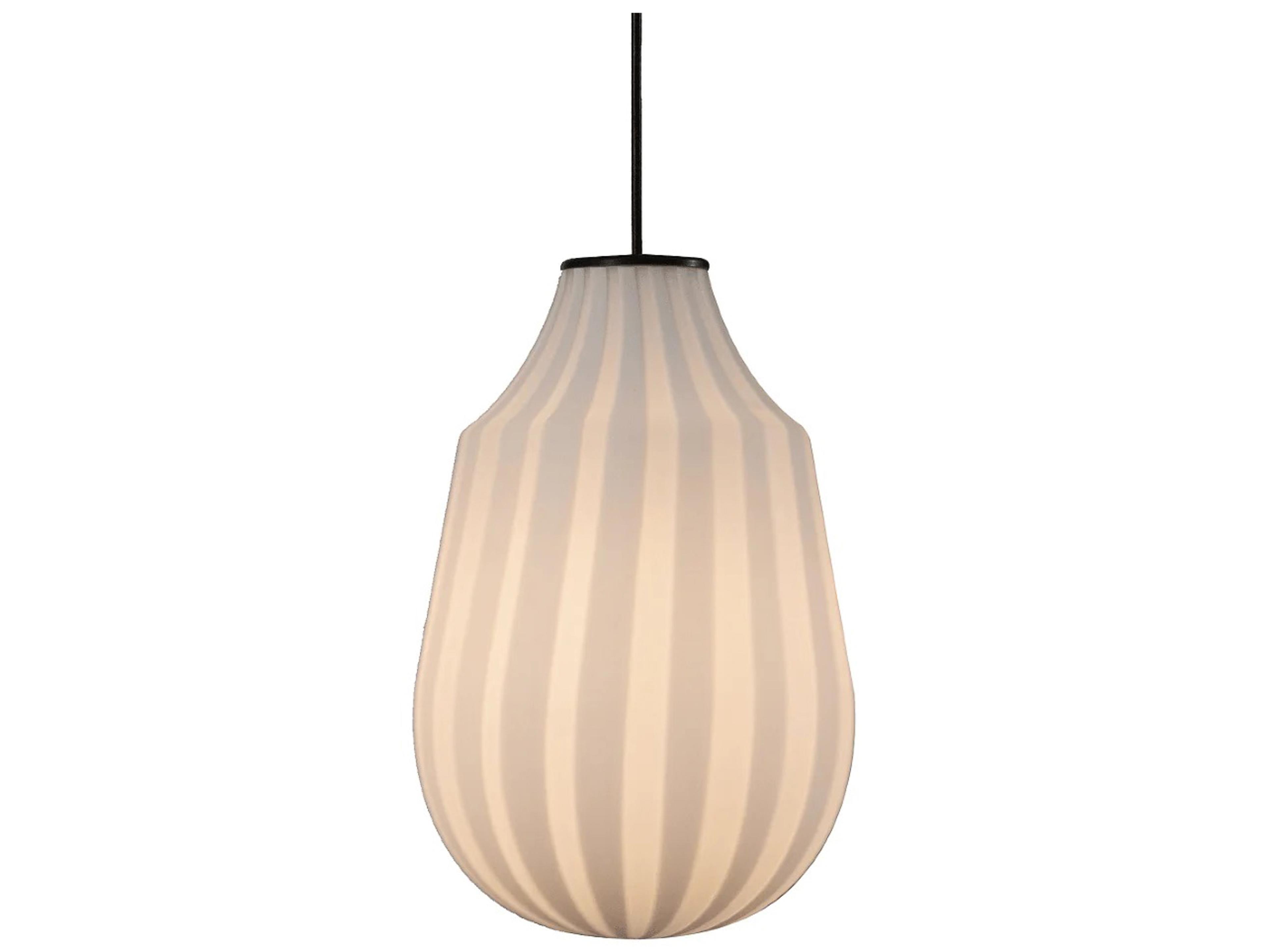 Karman Circus 1-Light White Pendant