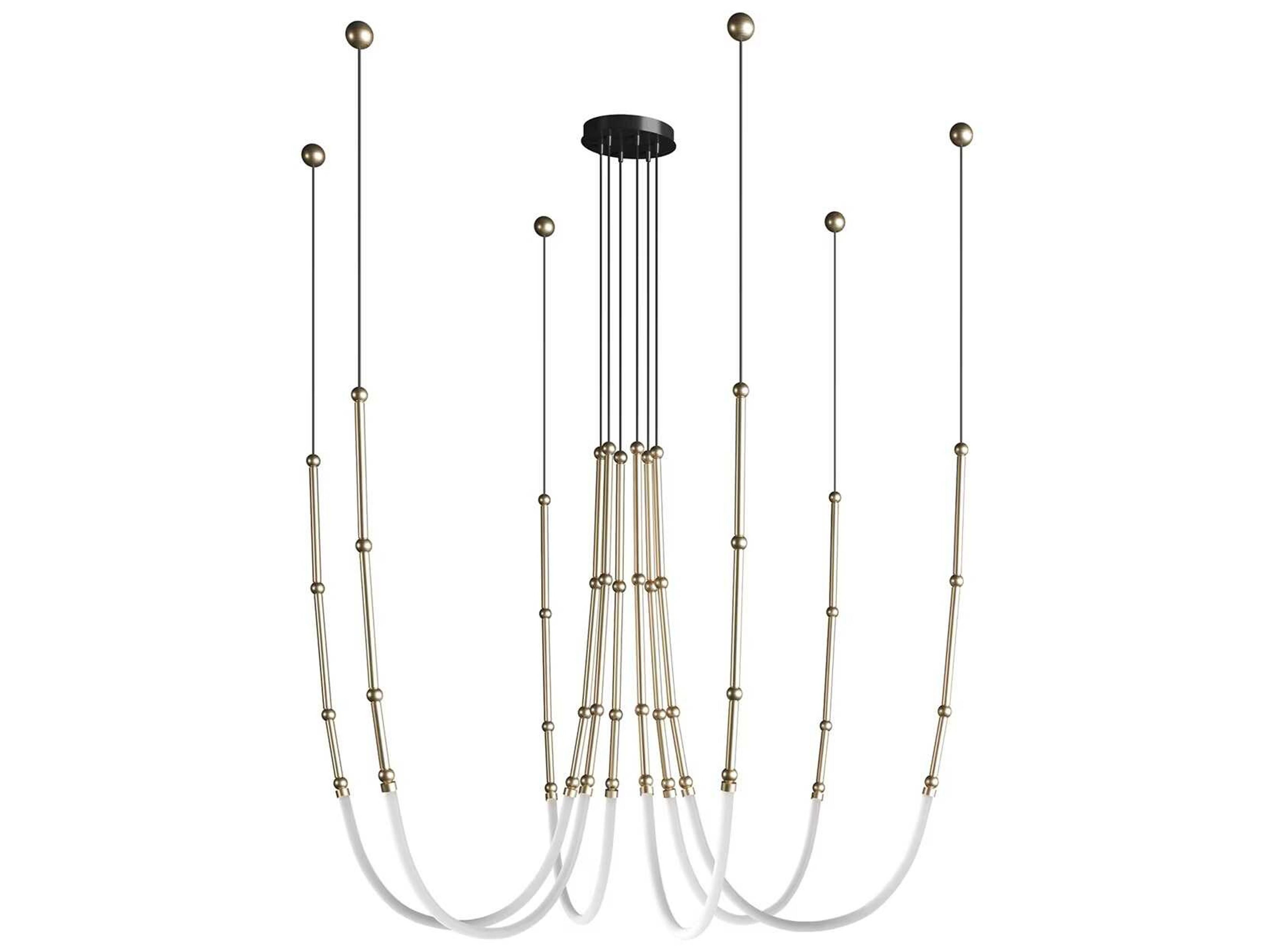 Karman Leda 6-Light Matt Bronze Pendant