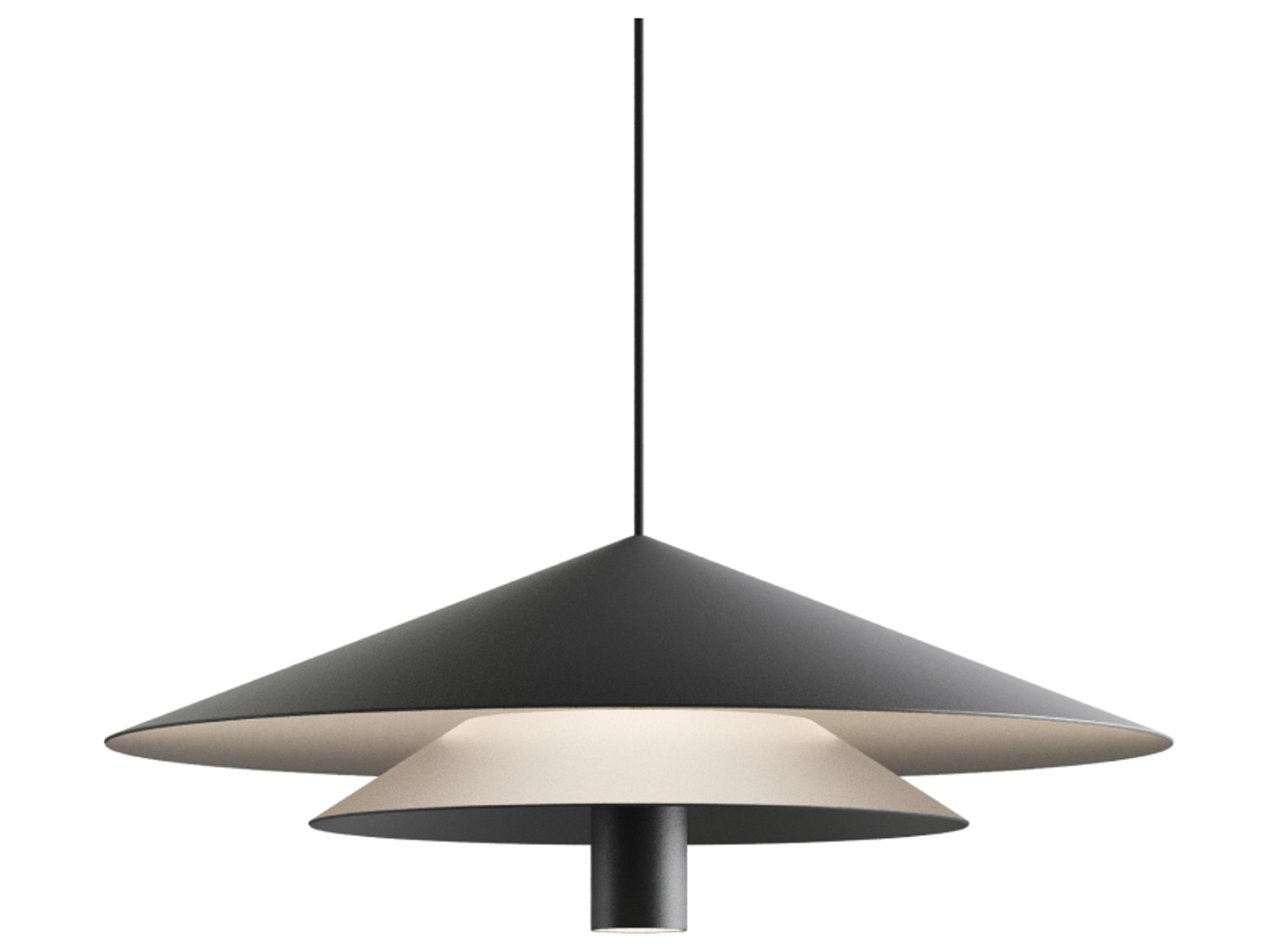 Karman Asso Matt Black White Pendant