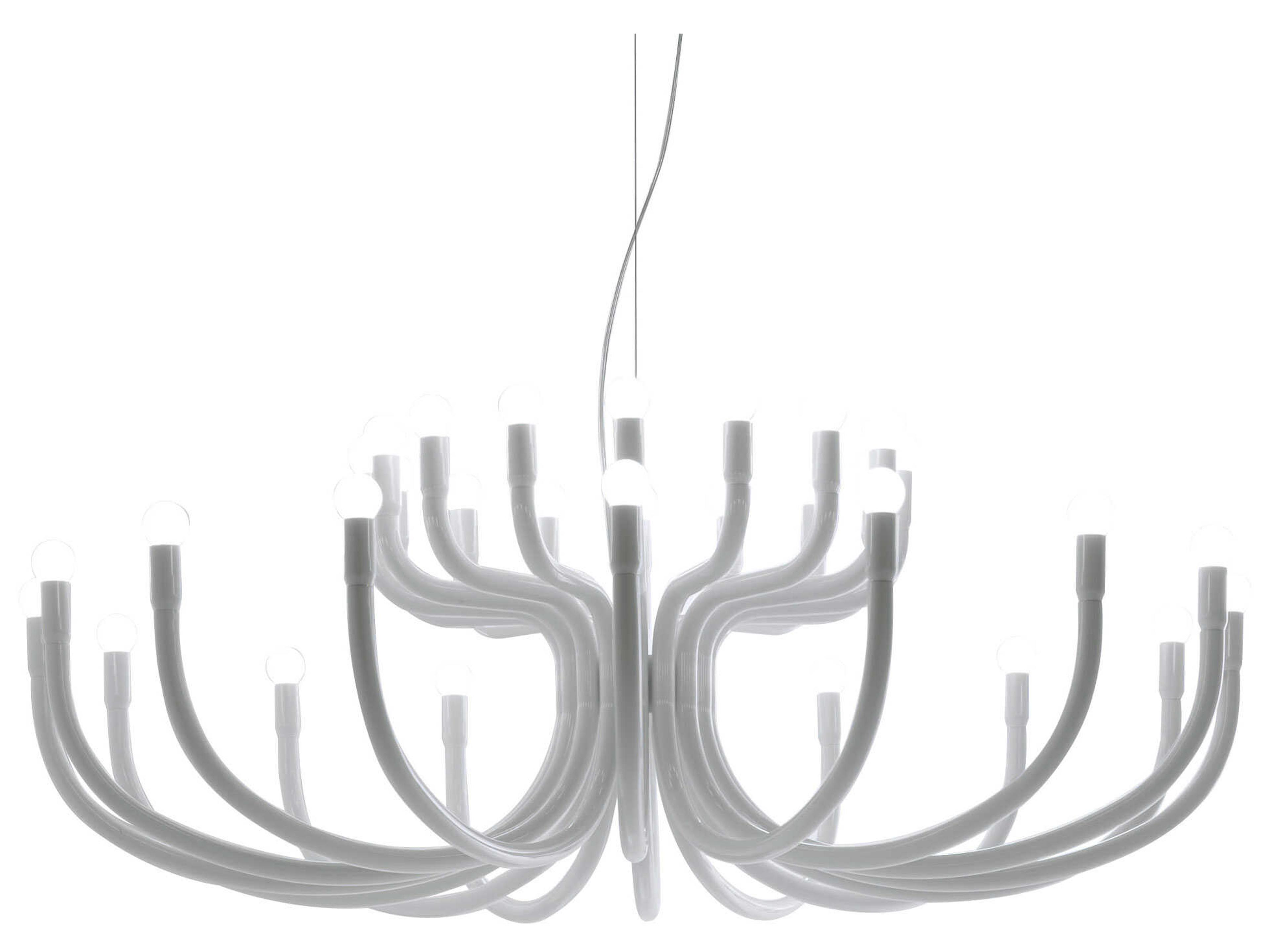 Karman Snoob 32-Light White Chandelier