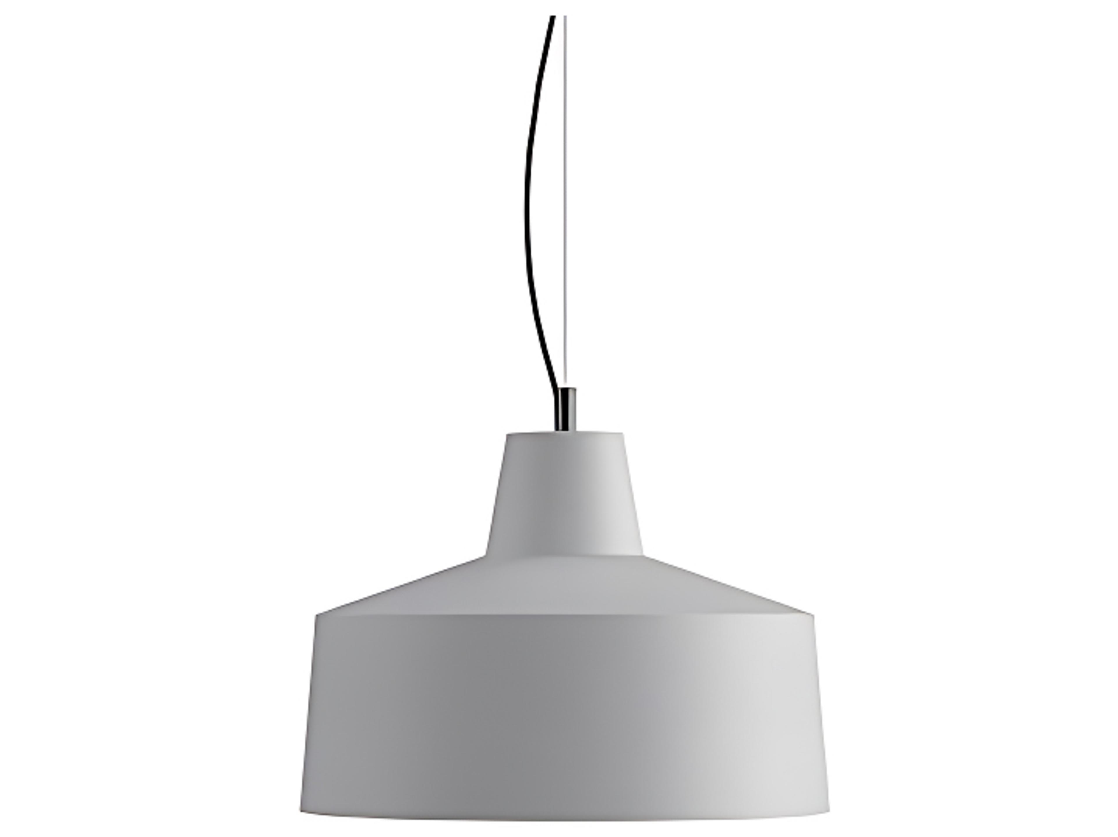 Karman Gangster 1-Light Matt Grey Bowl Pendant