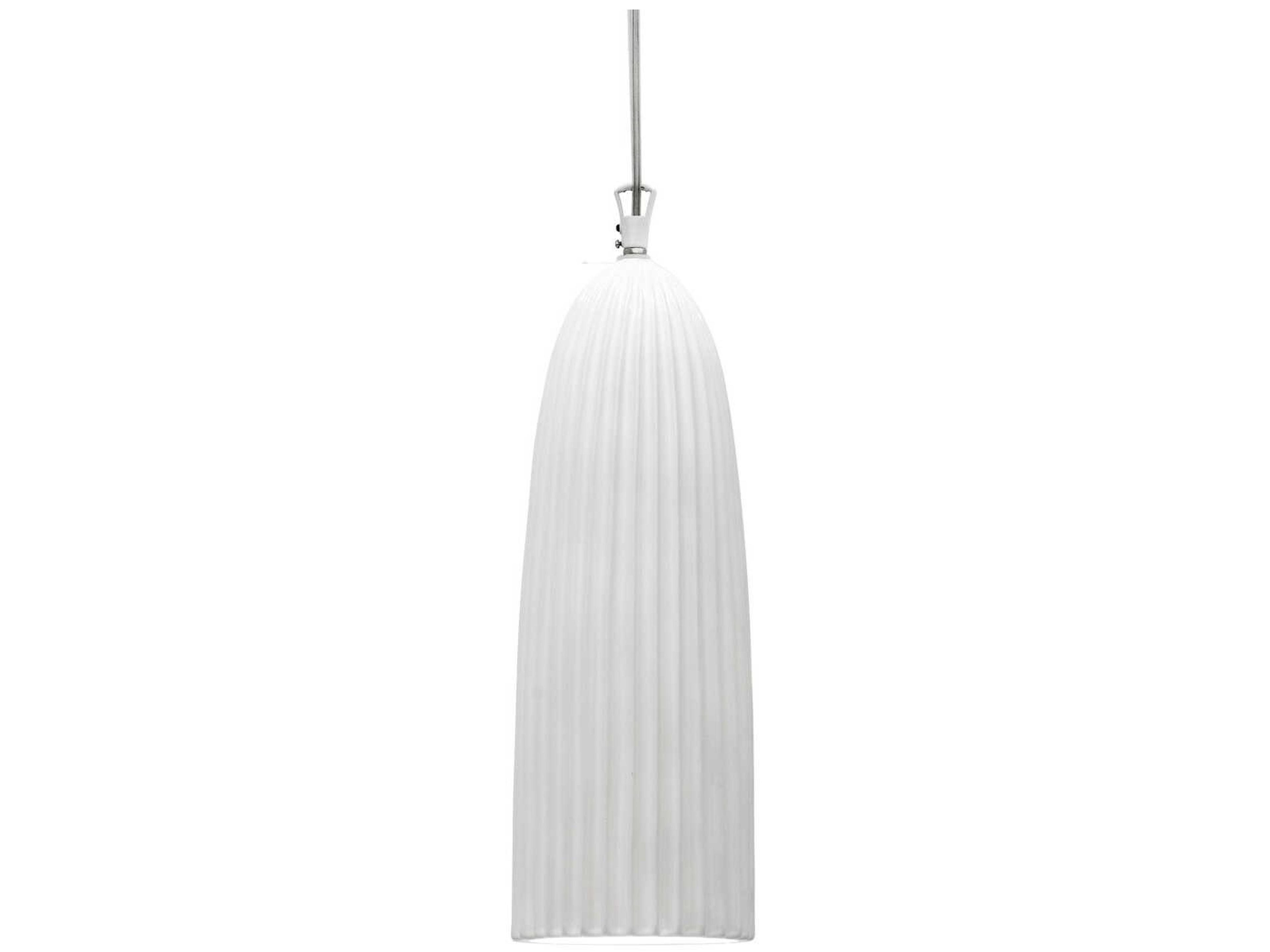 Karman Sahara 1-Light White Pendant