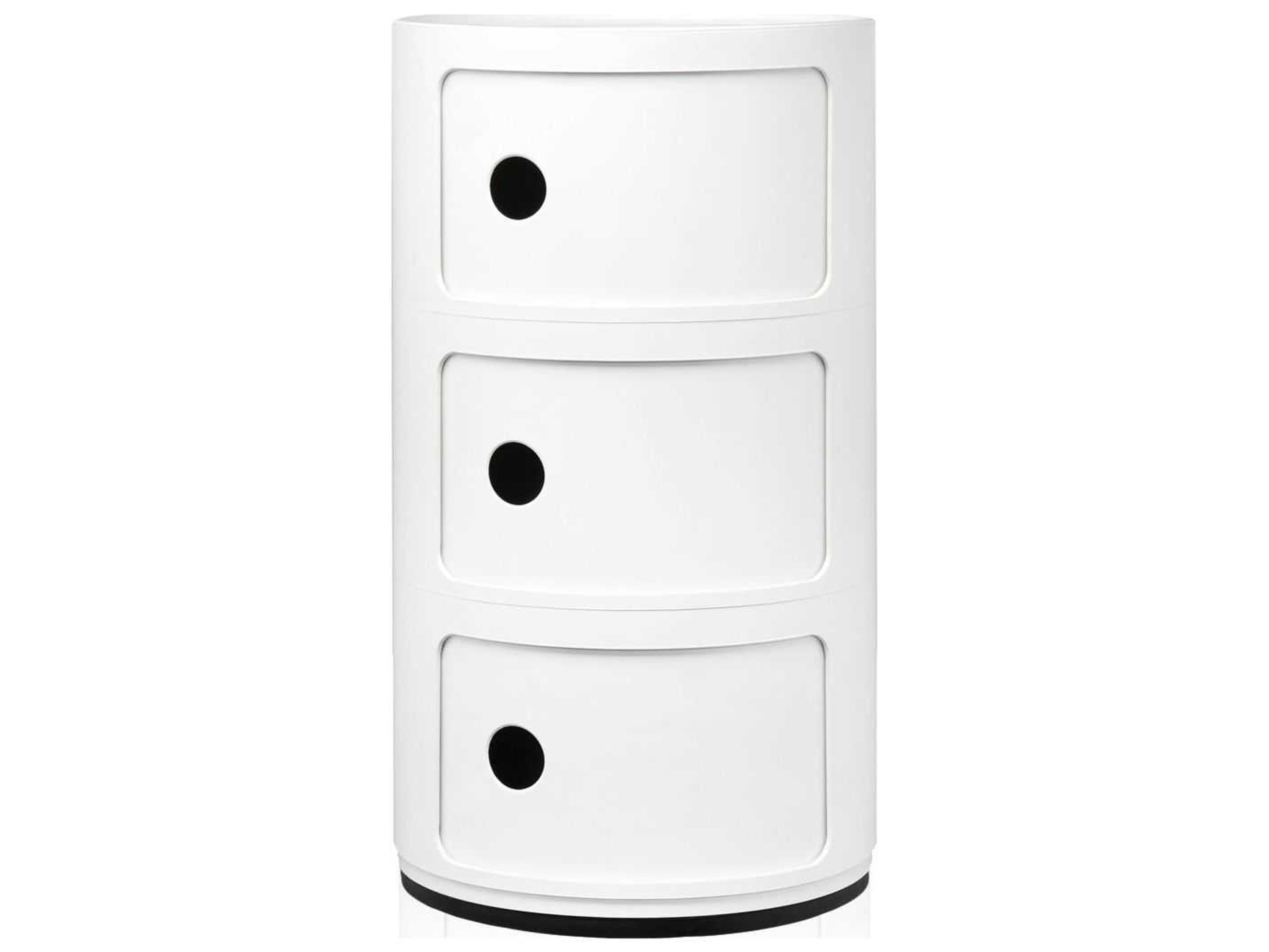 Kartell Outdoor Componibili White Storage Rack