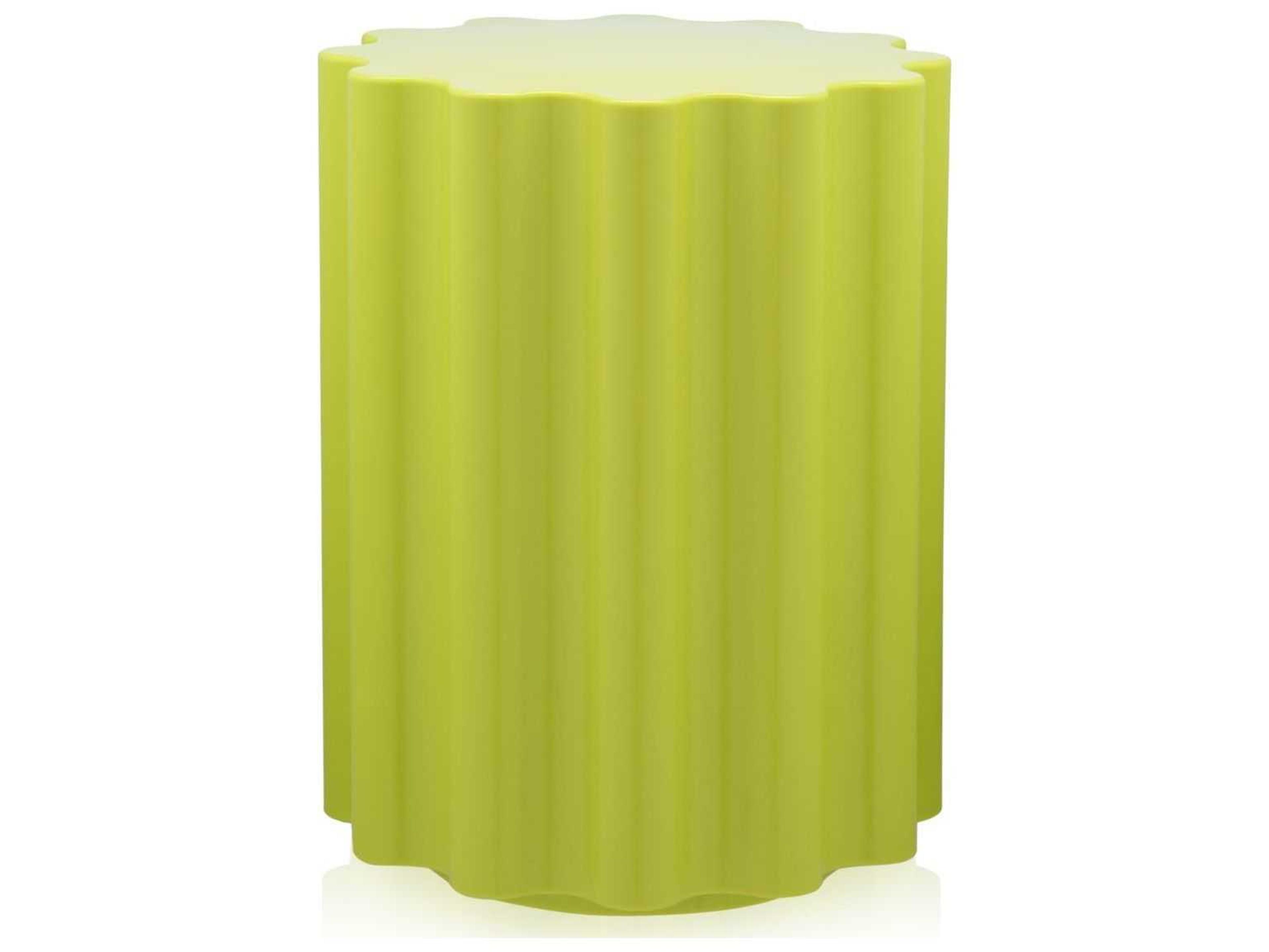 Kartell Outdoor Colonna Green Resin Dining Chair