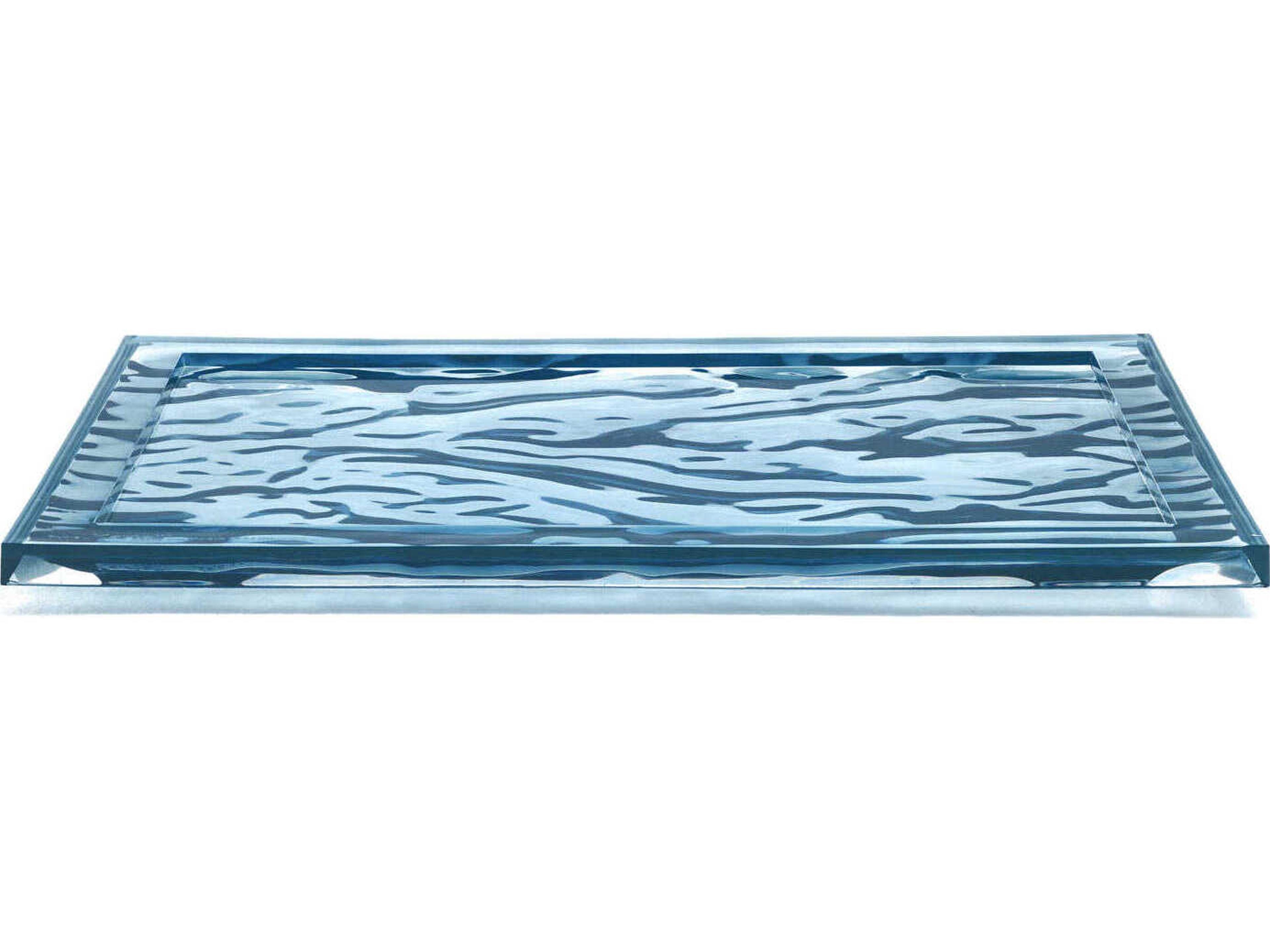 Kartell Dune Blue 18" Serving Tray