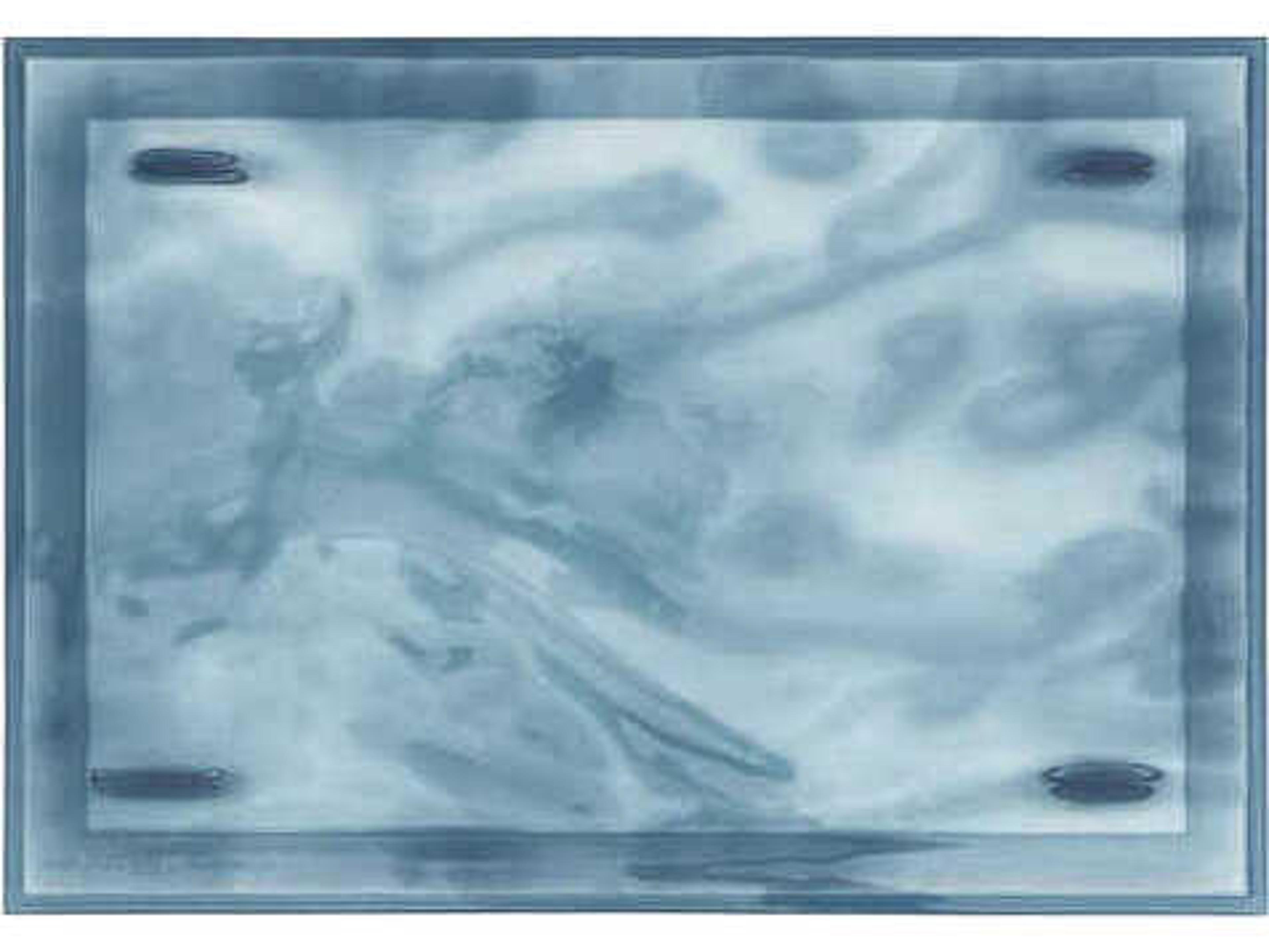 Kartell Dune 21.63" Large Tray in Blue